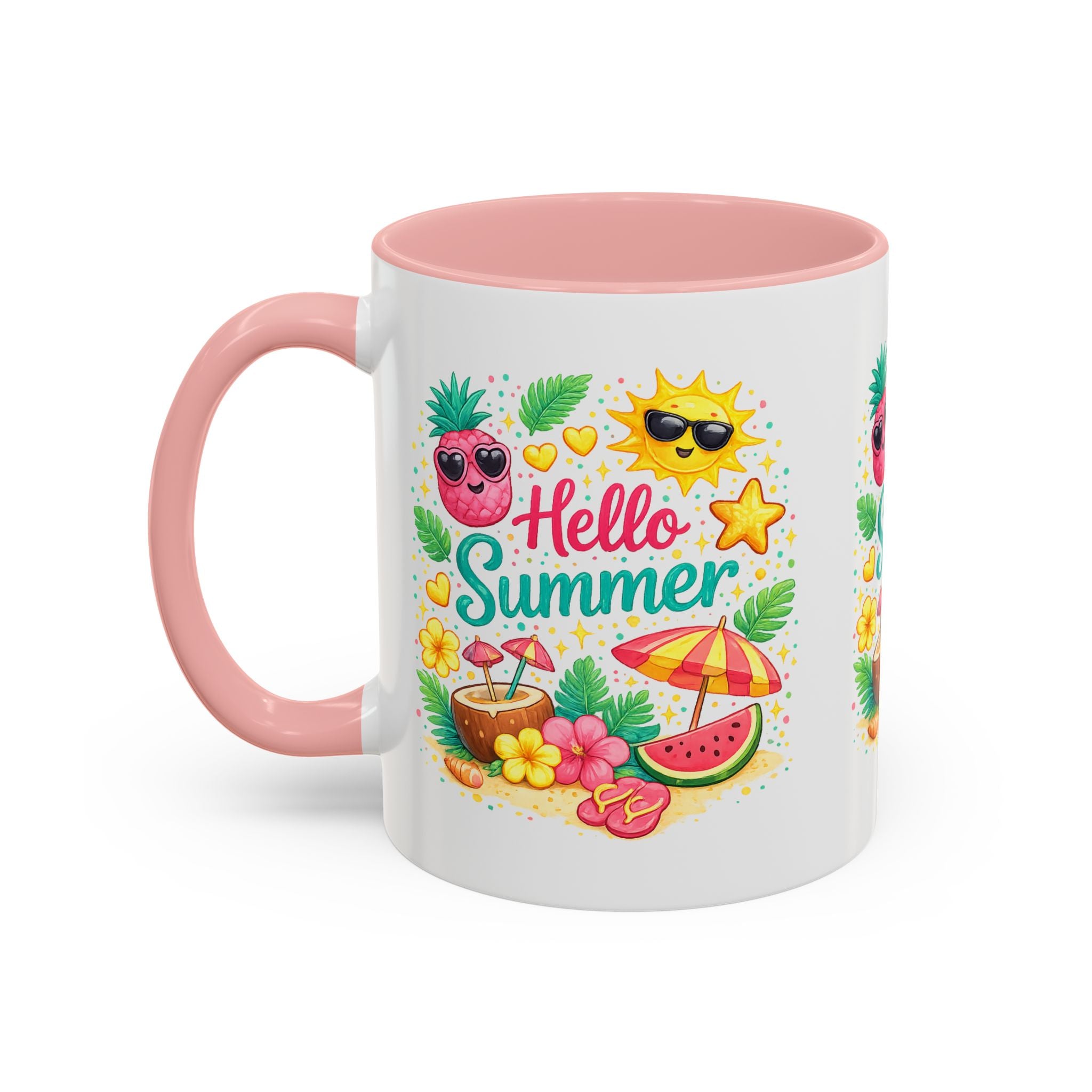Accent Coffee Mug - Hello Summer
