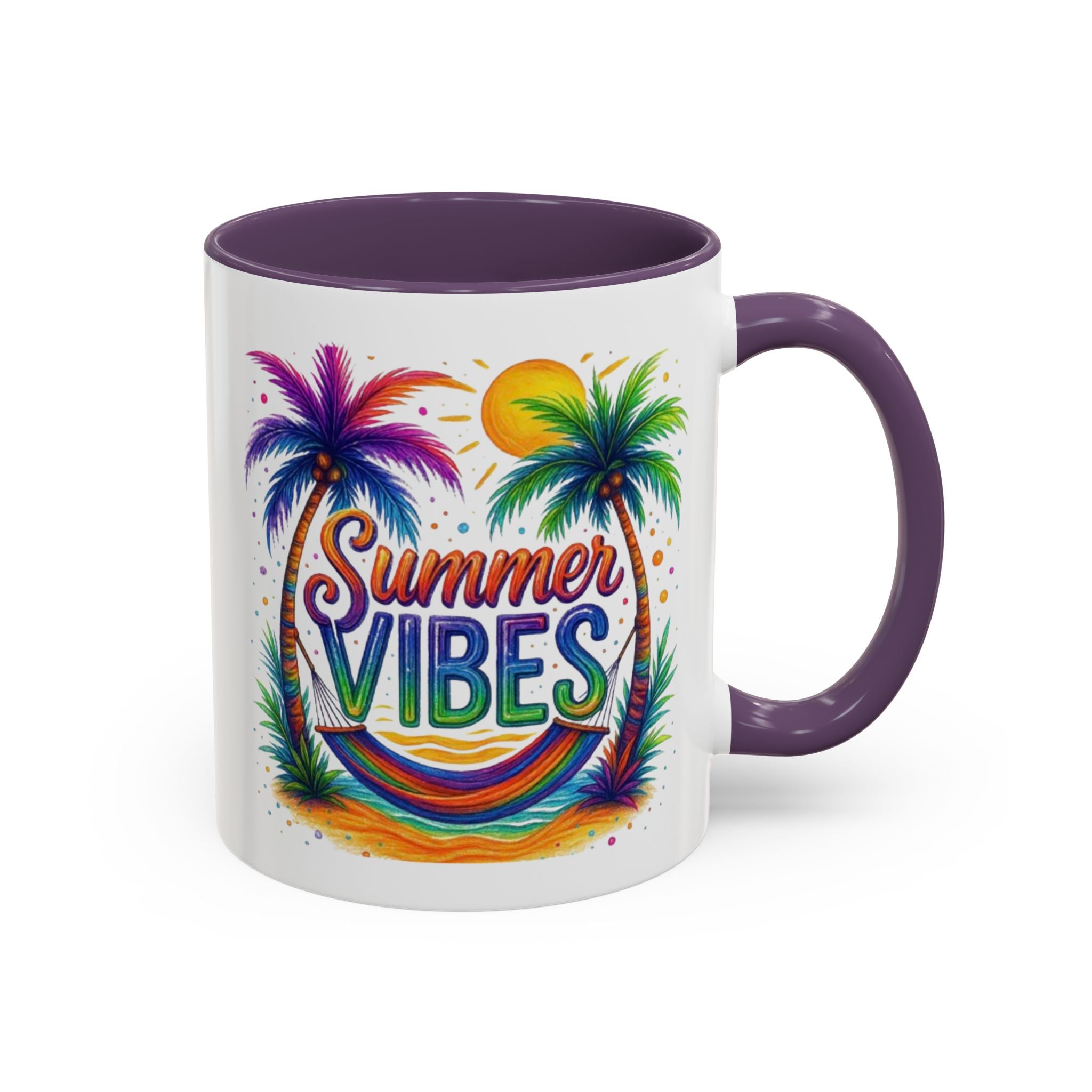 Accent Coffee Mug -Summer Vibes