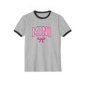 Mini Ringer T-Shirt with Back Number 12 — Cute Matching Family Tee