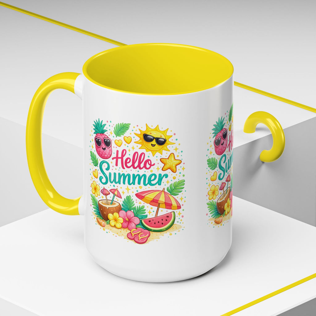Accent Coffee Mug - Hello Summer