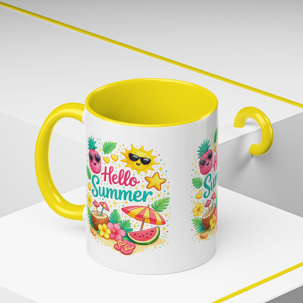 Accent Coffee Mug - Hello Summer