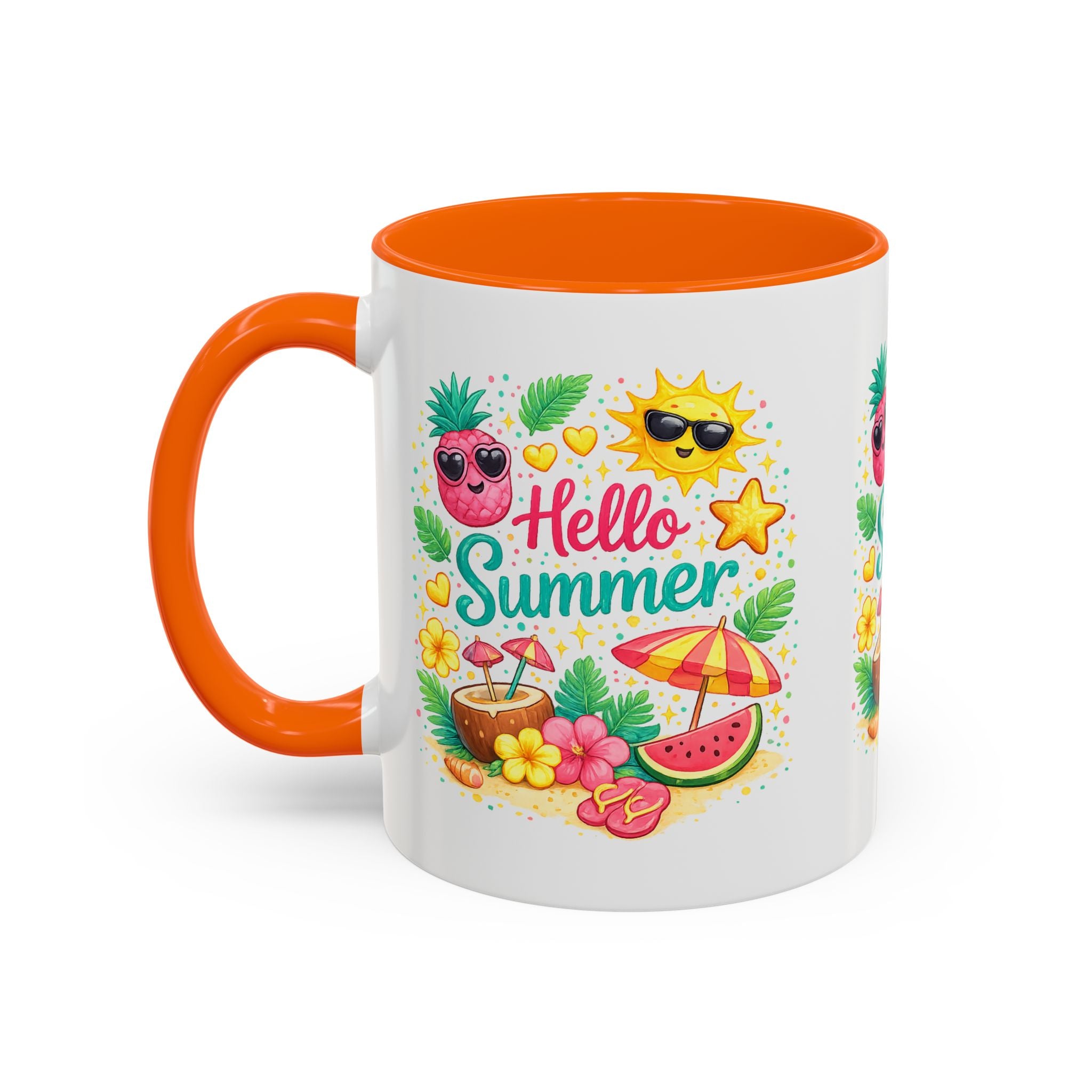 Accent Coffee Mug - Hello Summer