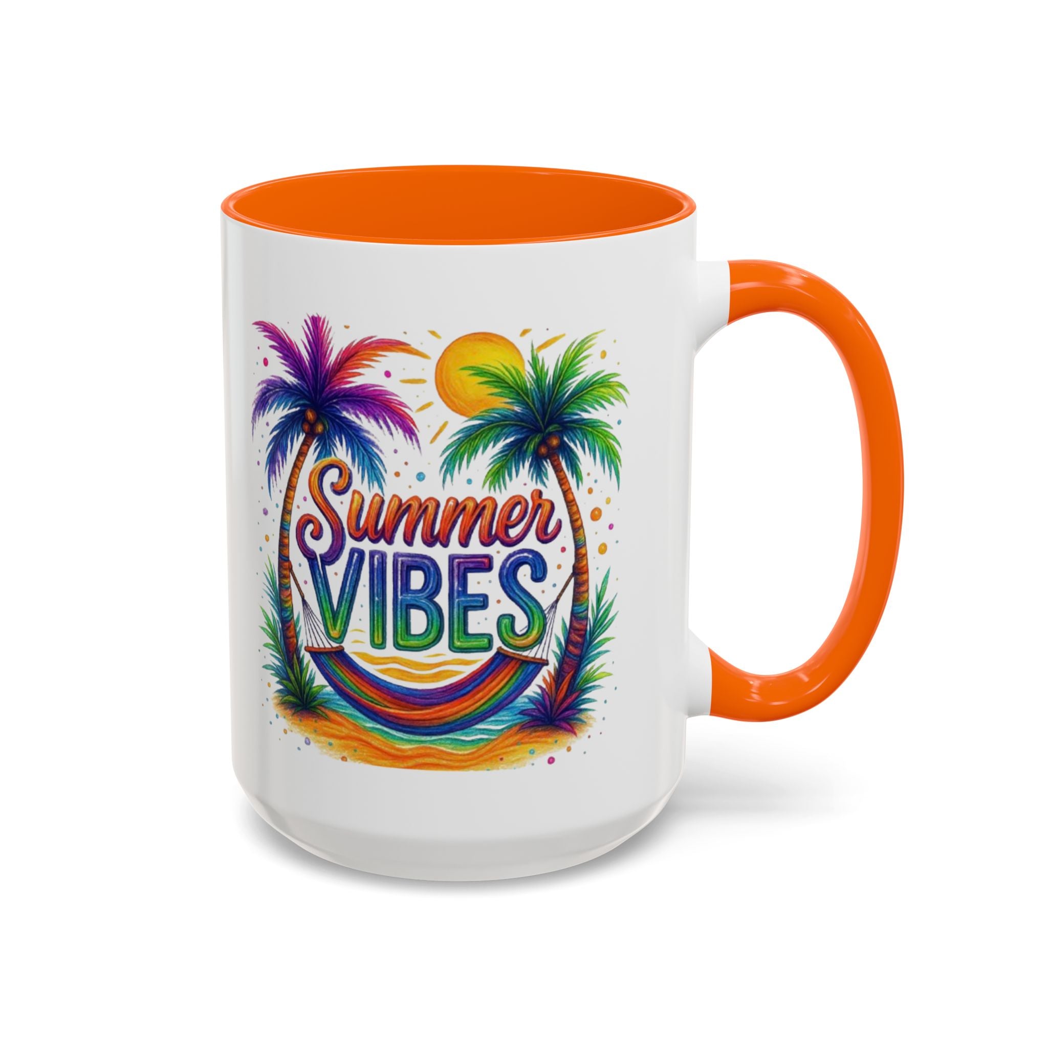 Accent Coffee Mug -Summer Vibes