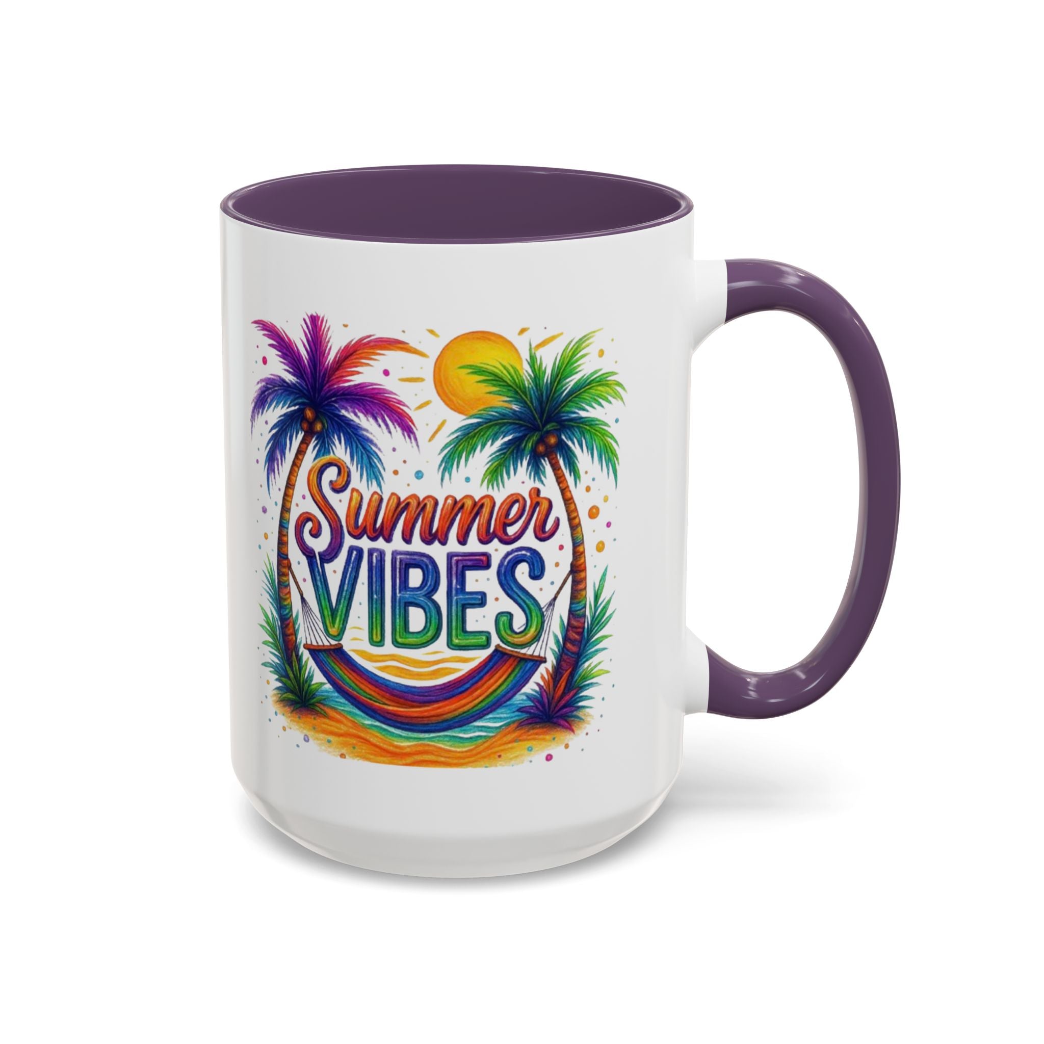 Accent Coffee Mug -Summer Vibes