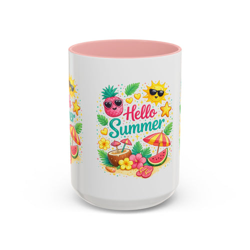 Accent Coffee Mug - Hello Summer