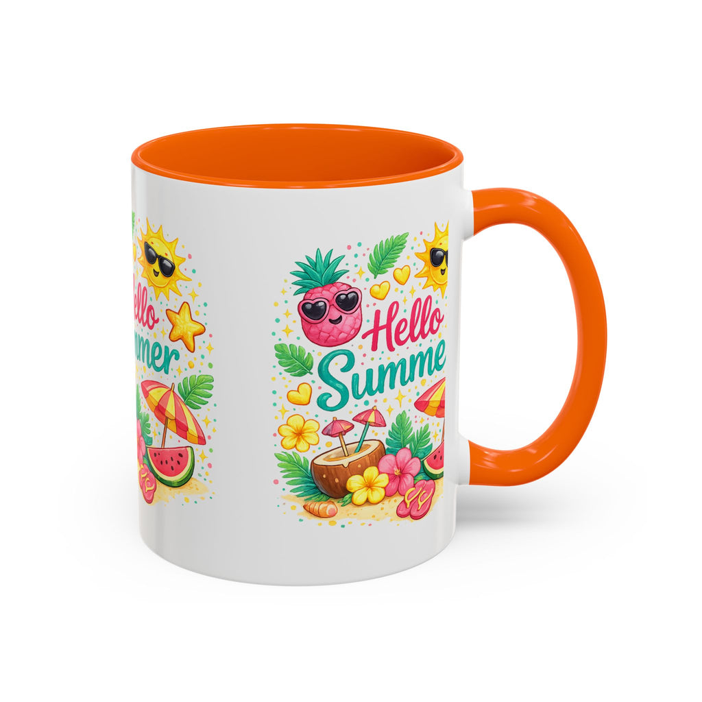 Accent Coffee Mug - Hello Summer