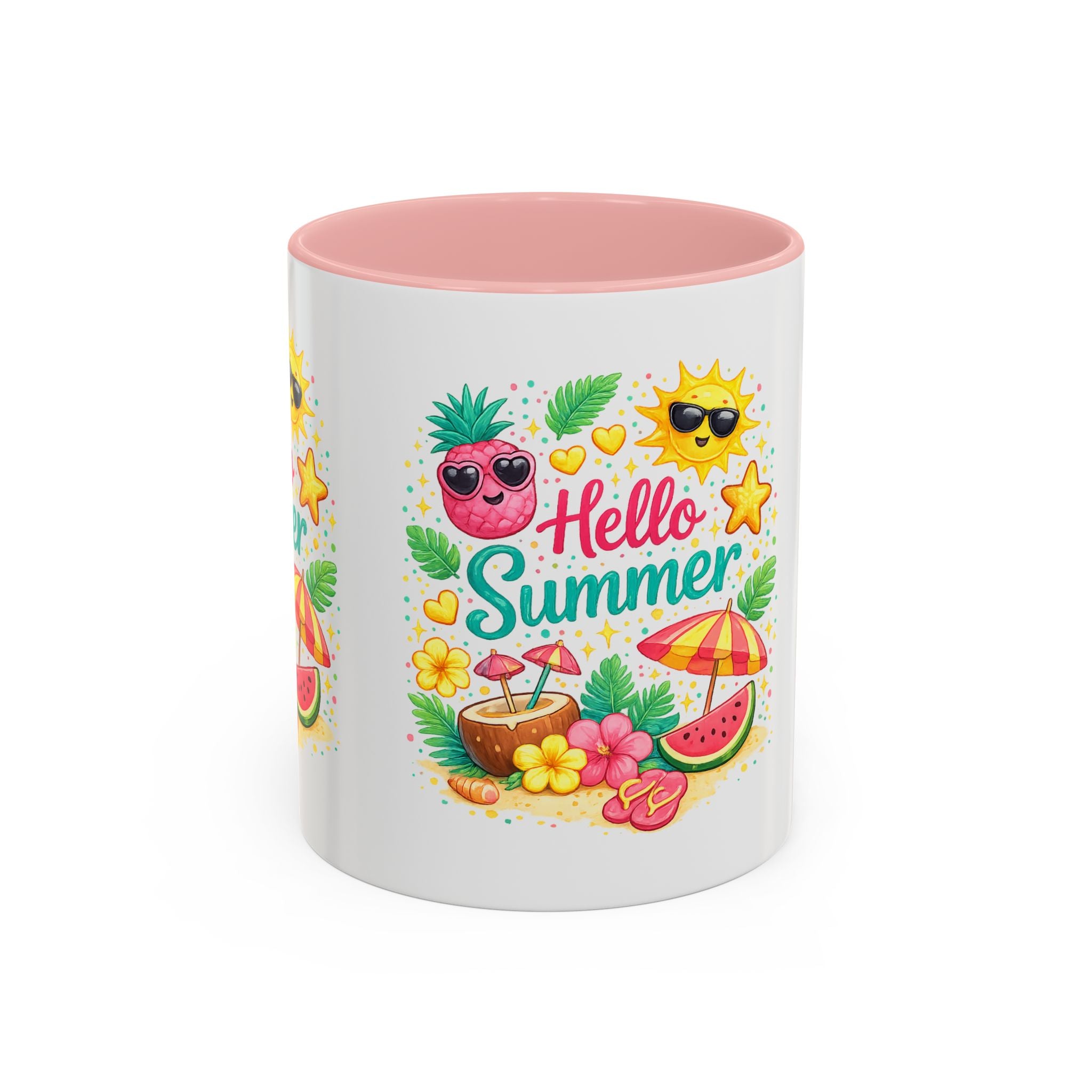 Accent Coffee Mug - Hello Summer