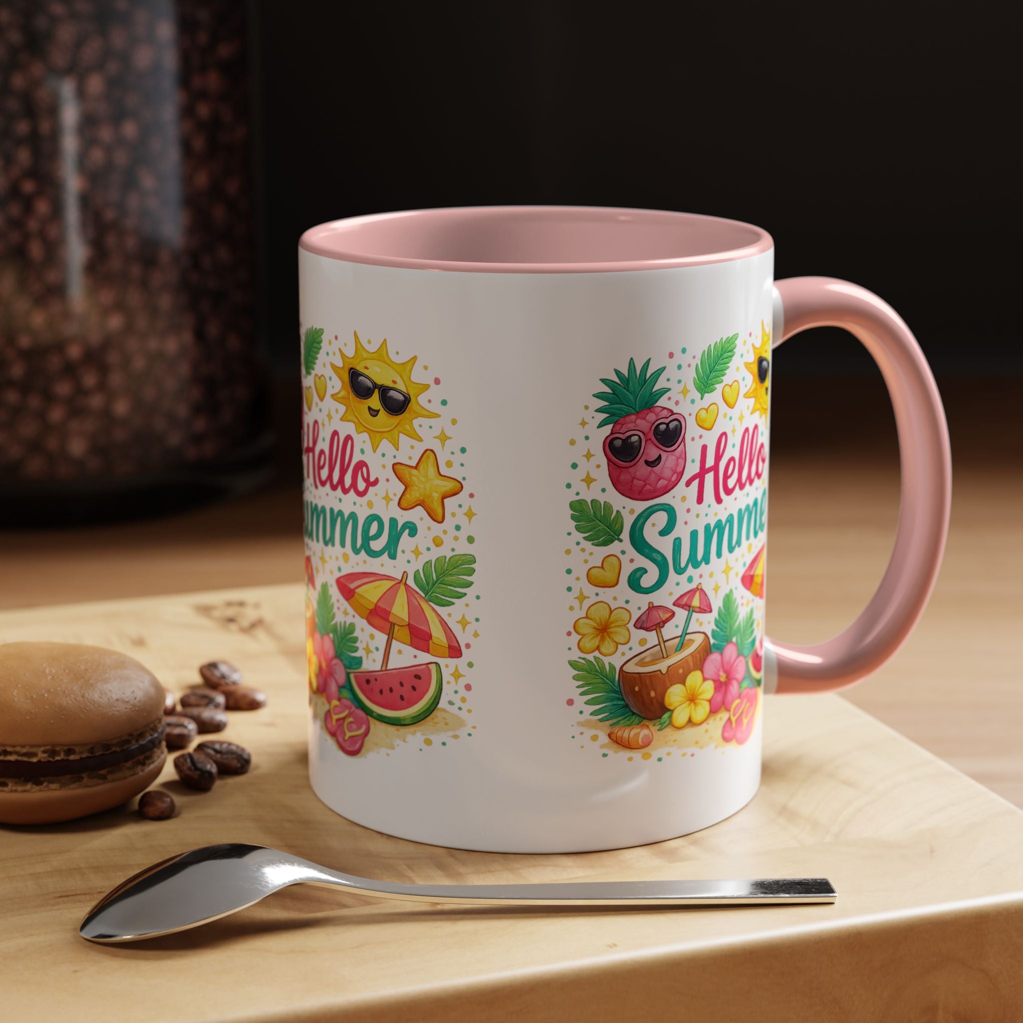 Accent Coffee Mug - Hello Summer