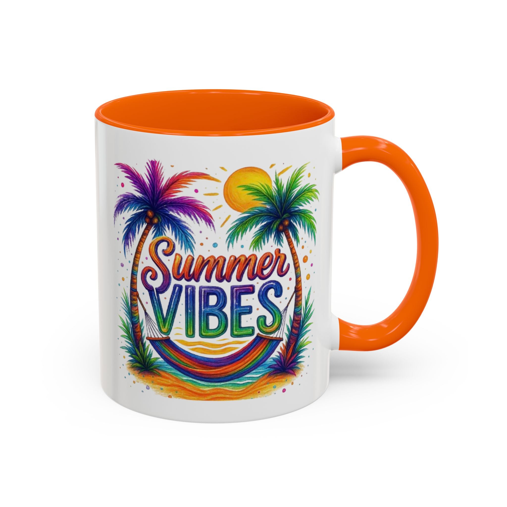 Accent Coffee Mug -Summer Vibes