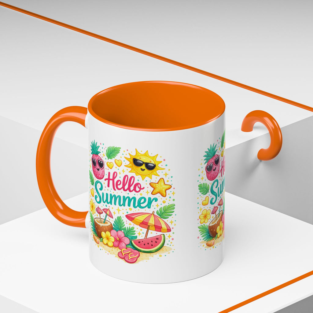 Accent Coffee Mug - Hello Summer
