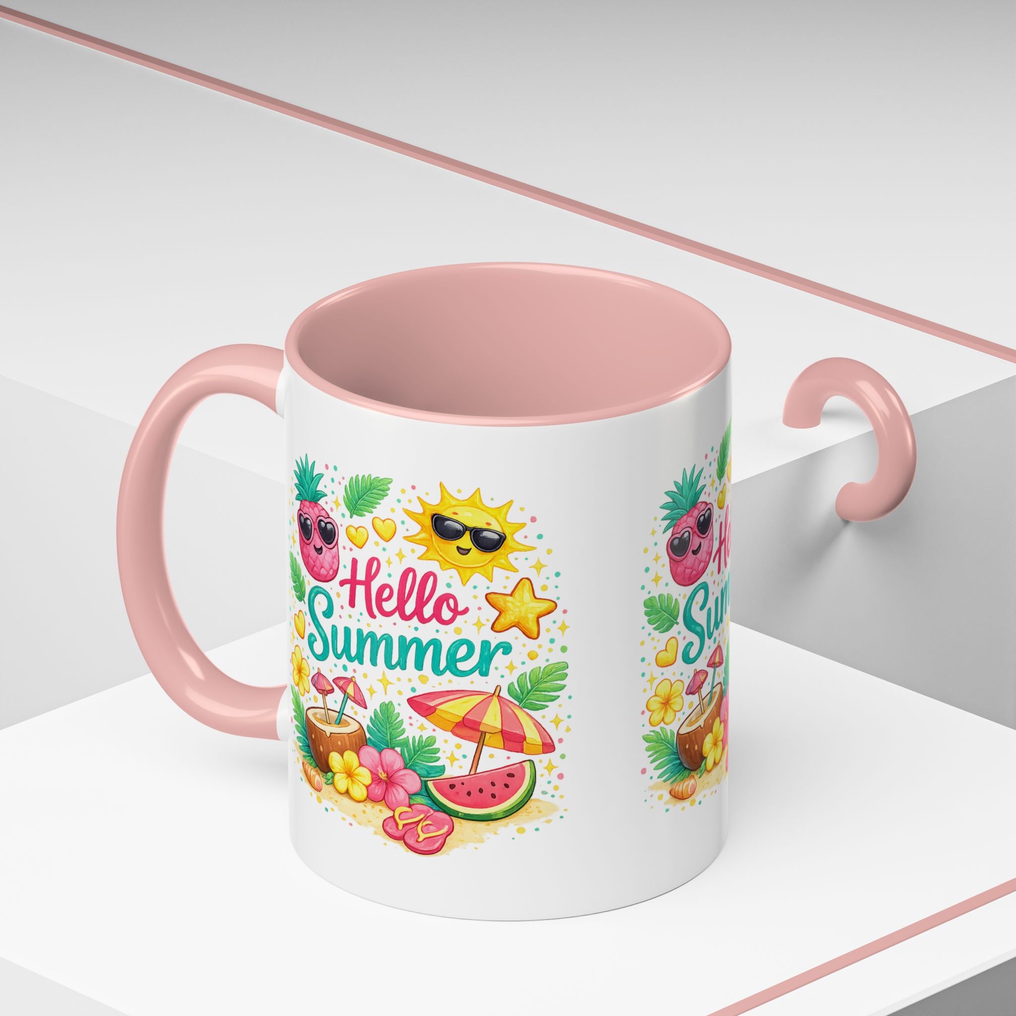 Accent Coffee Mug - Hello Summer