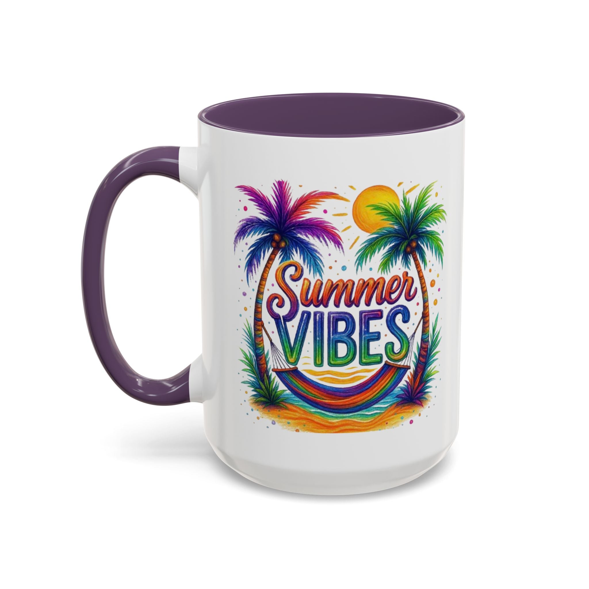 Accent Coffee Mug -Summer Vibes