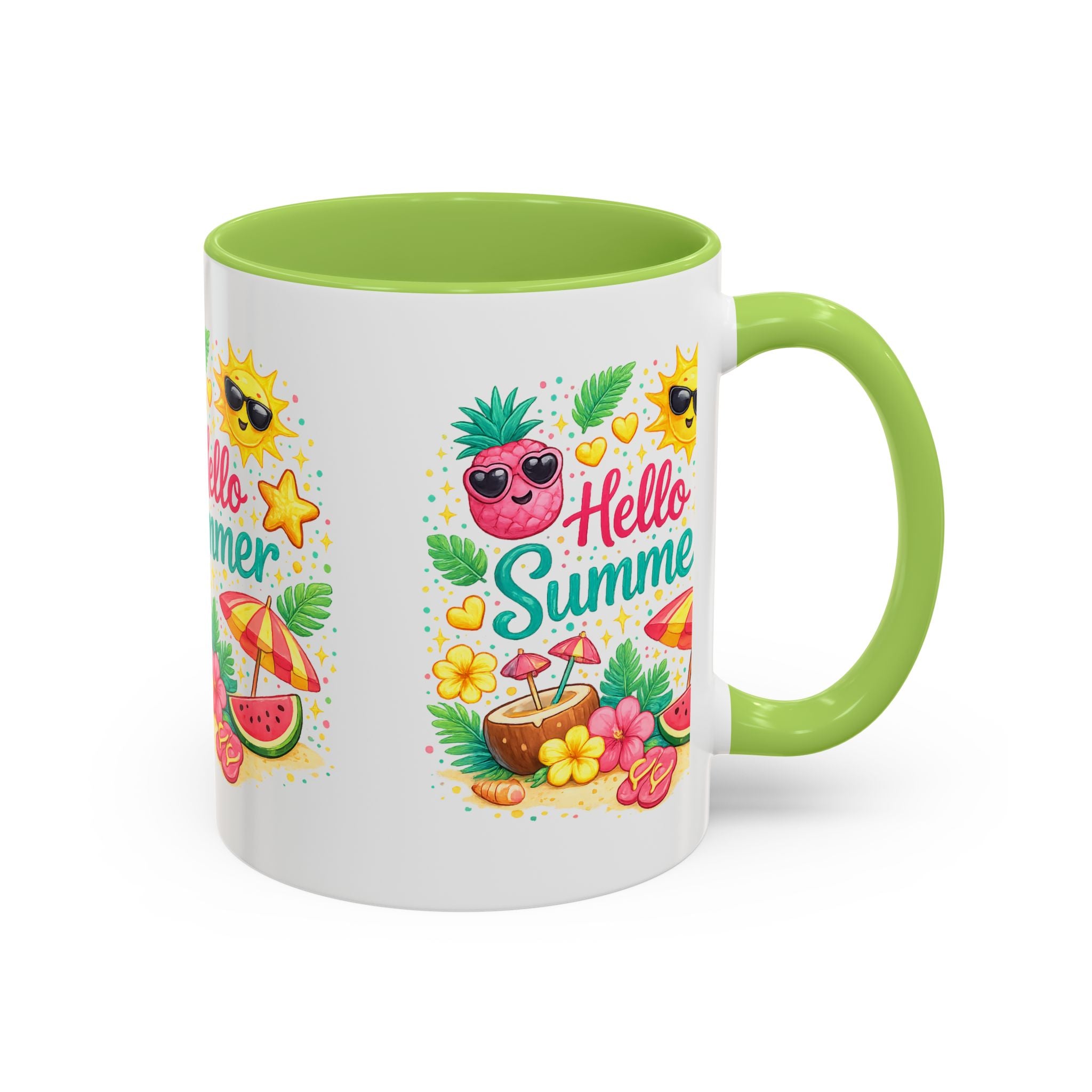 Accent Coffee Mug - Hello Summer