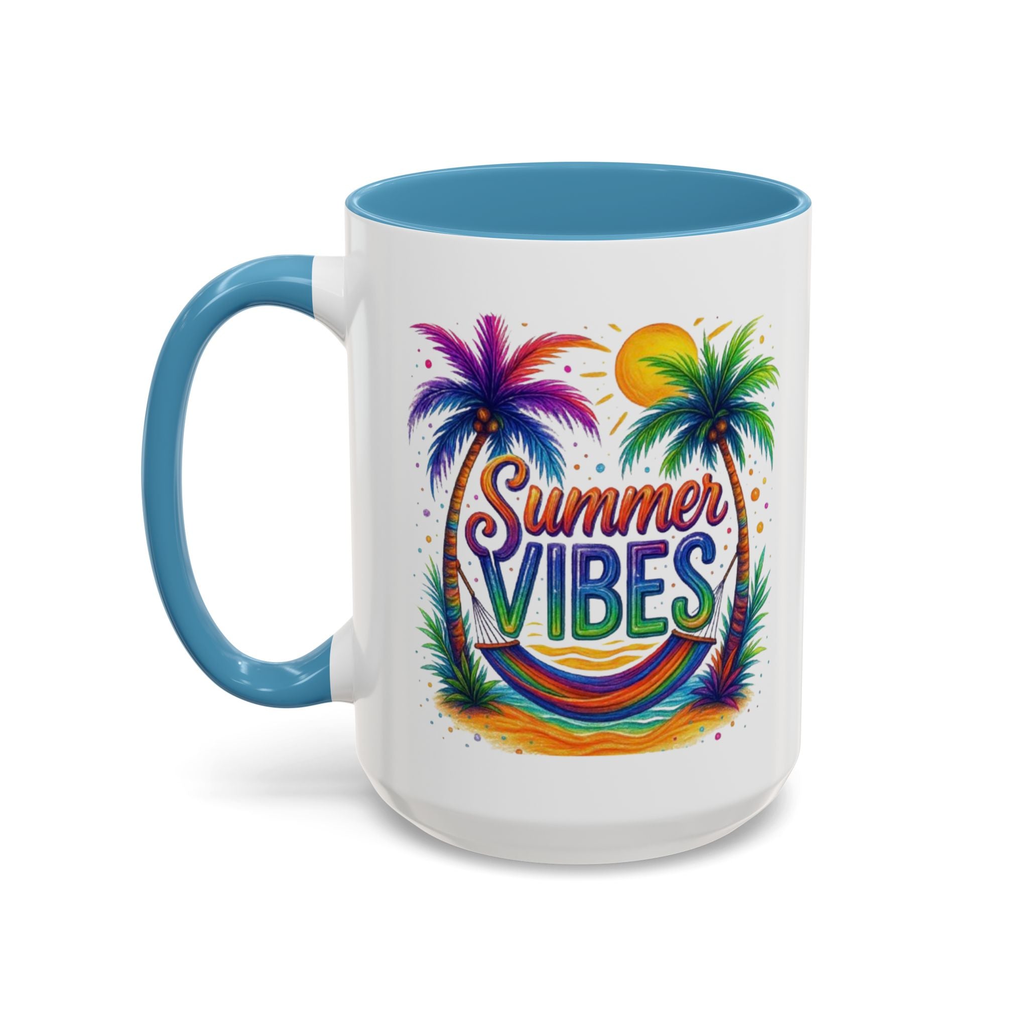 Accent Coffee Mug -Summer Vibes