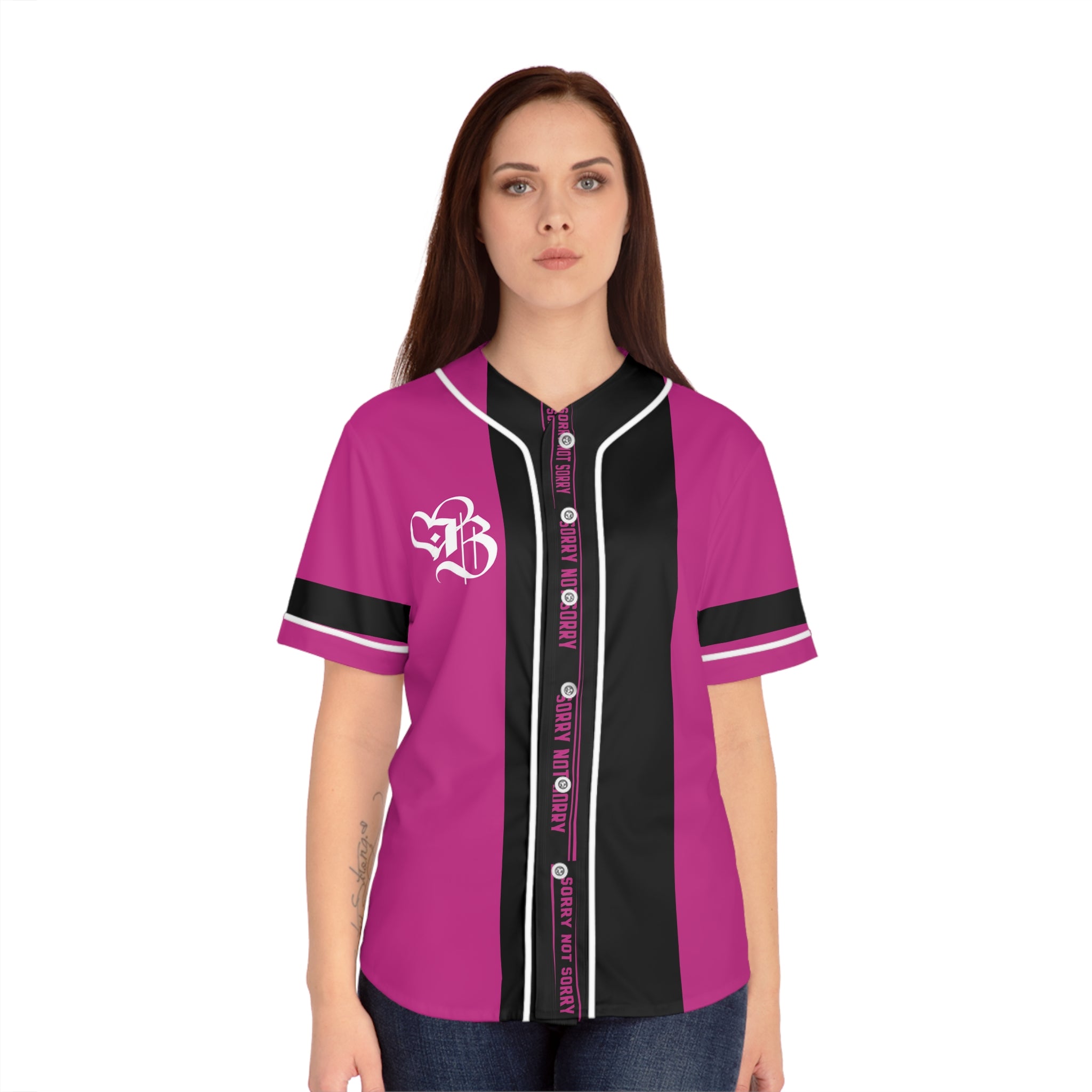 Women's Baseball Jersey (AOP)