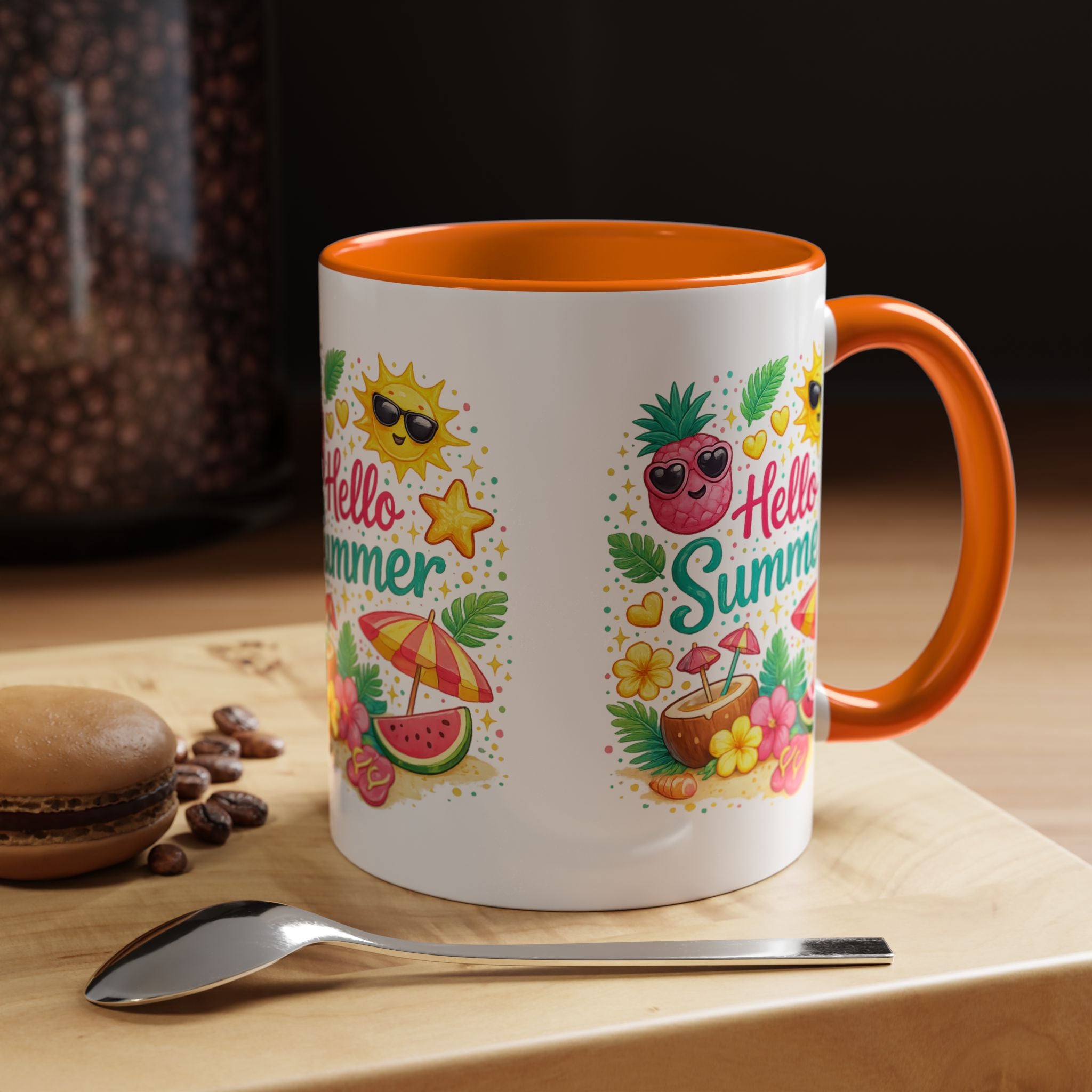 Accent Coffee Mug - Hello Summer