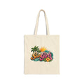 Cotton Canvas Tote Bag- Sun Girls