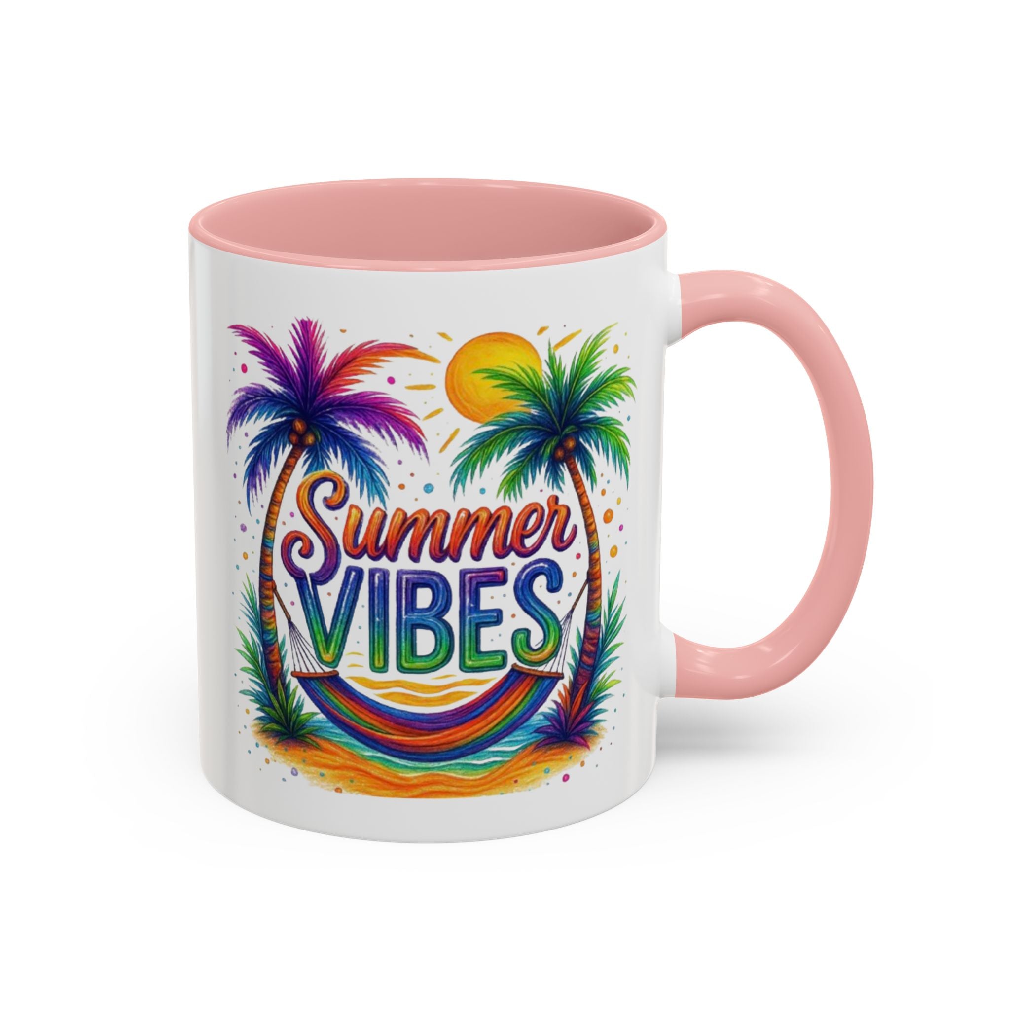 Accent Coffee Mug -Summer Vibes