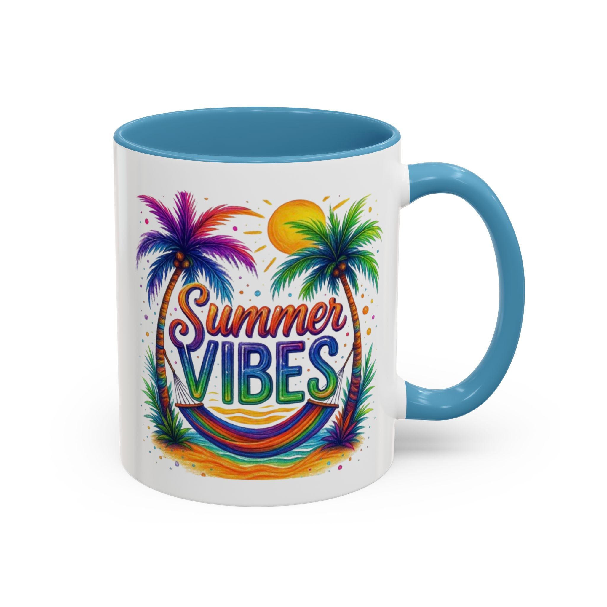 Accent Coffee Mug -Summer Vibes