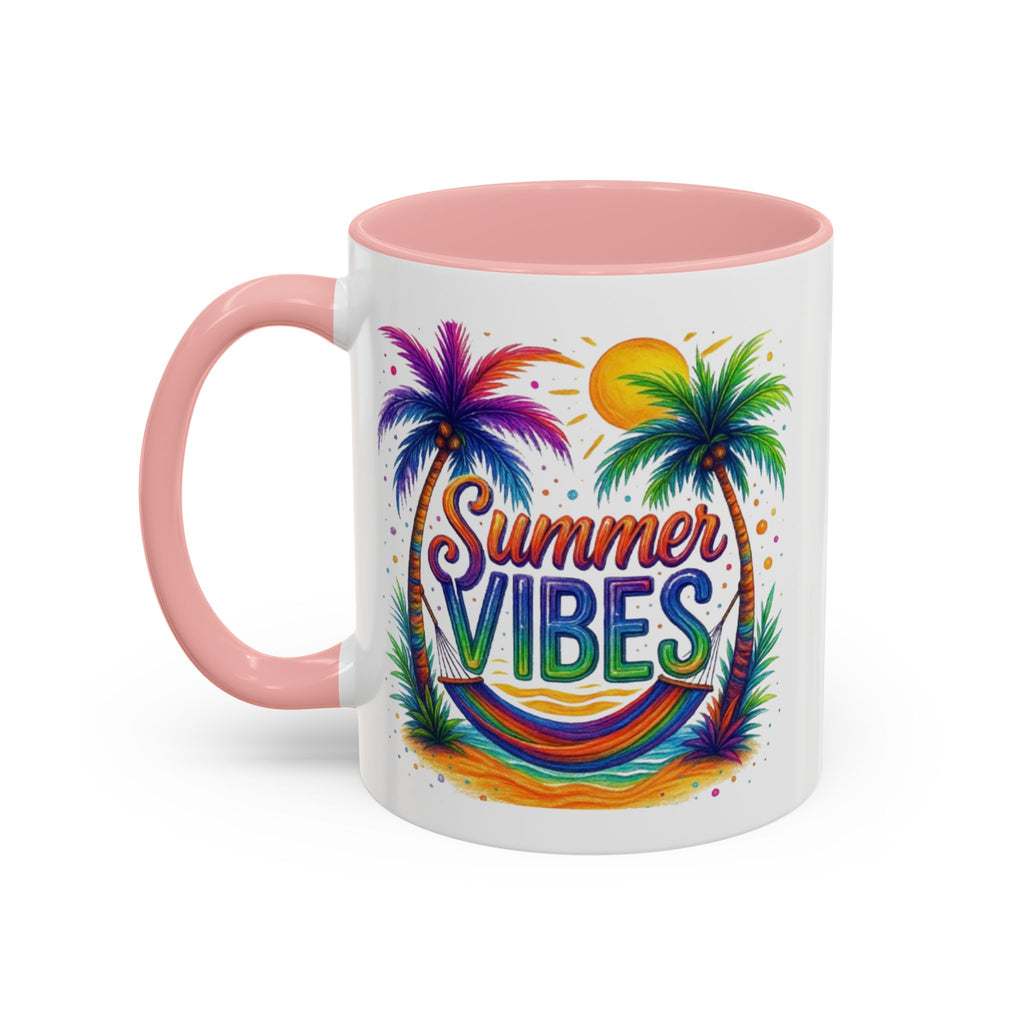 Accent Coffee Mug -Summer Vibes