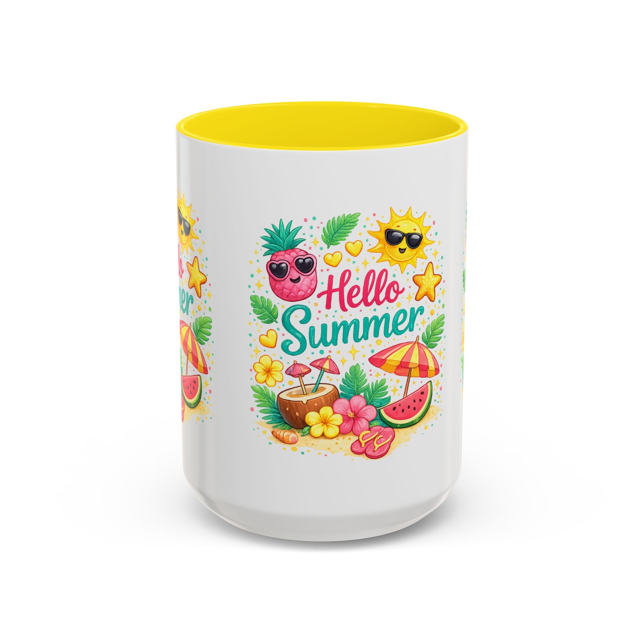 Accent Coffee Mug - Hello Summer