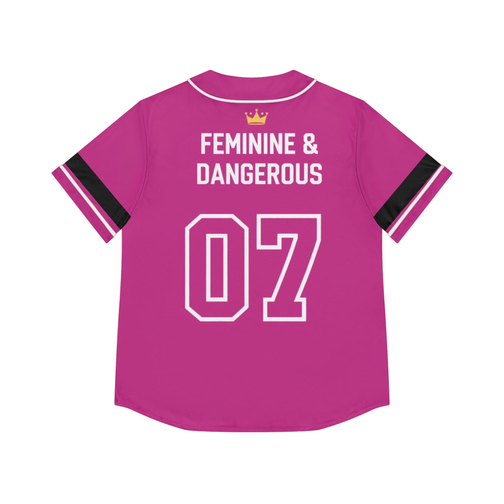 Women's Baseball Jersey (AOP)