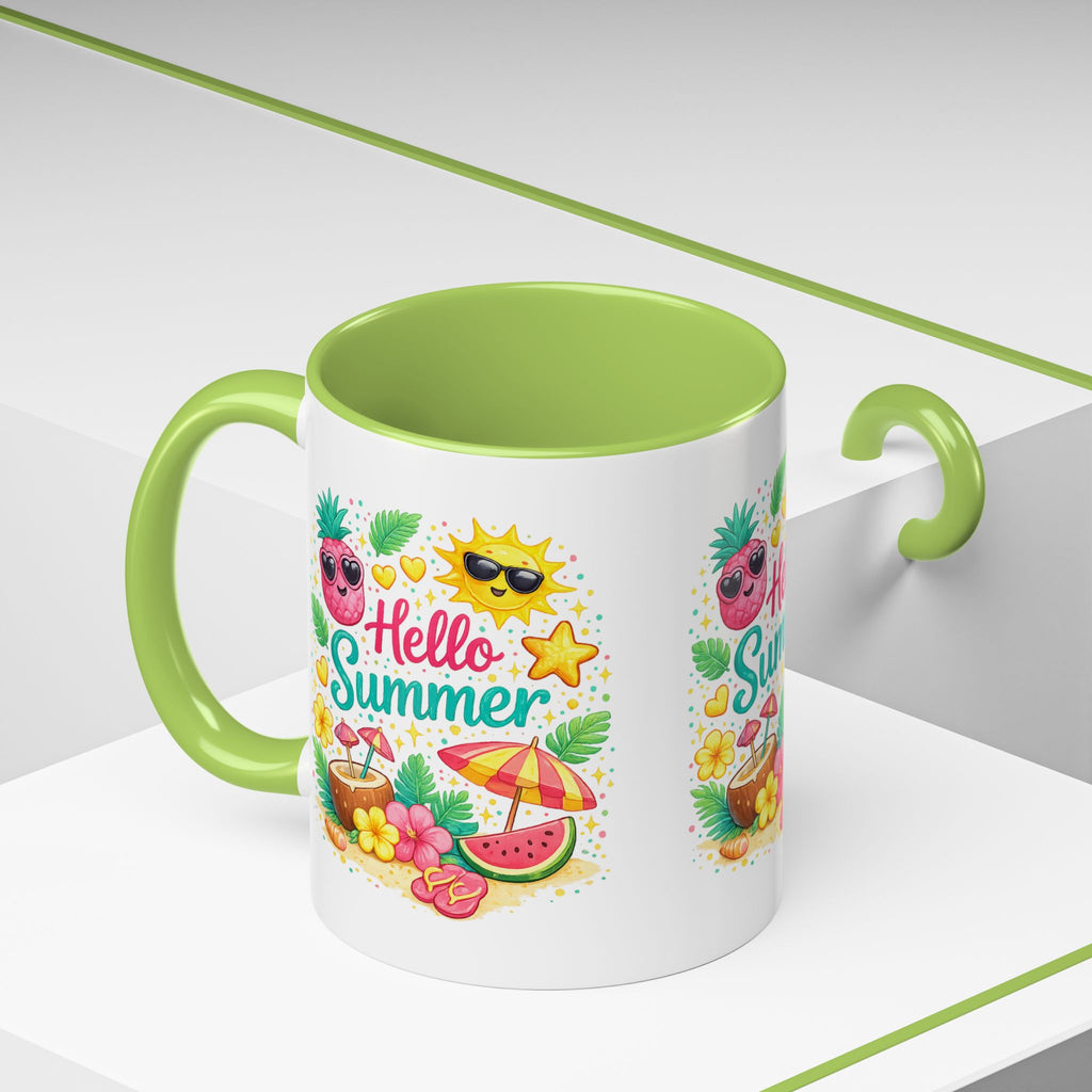 Accent Coffee Mug - Hello Summer