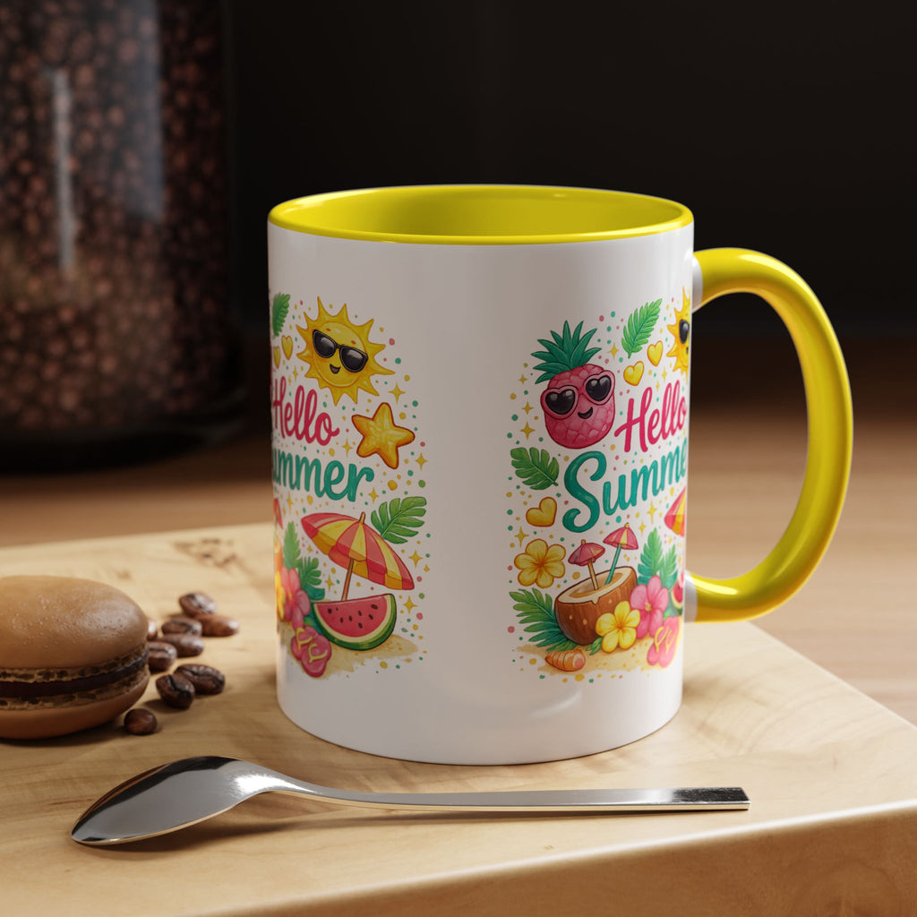 Accent Coffee Mug - Hello Summer