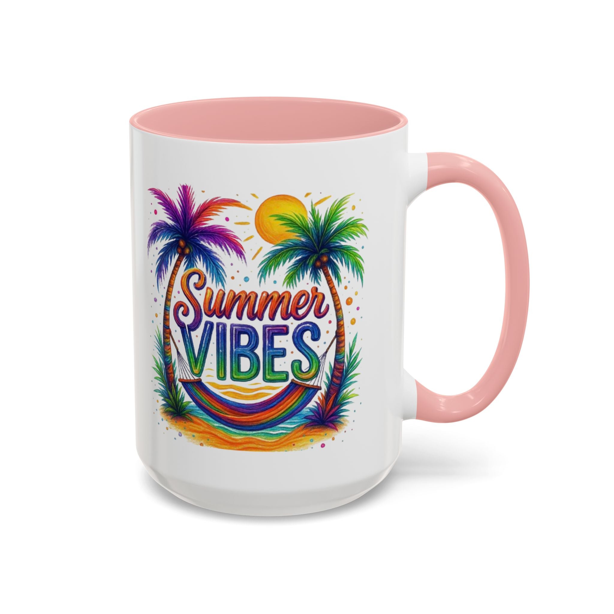 Accent Coffee Mug -Summer Vibes