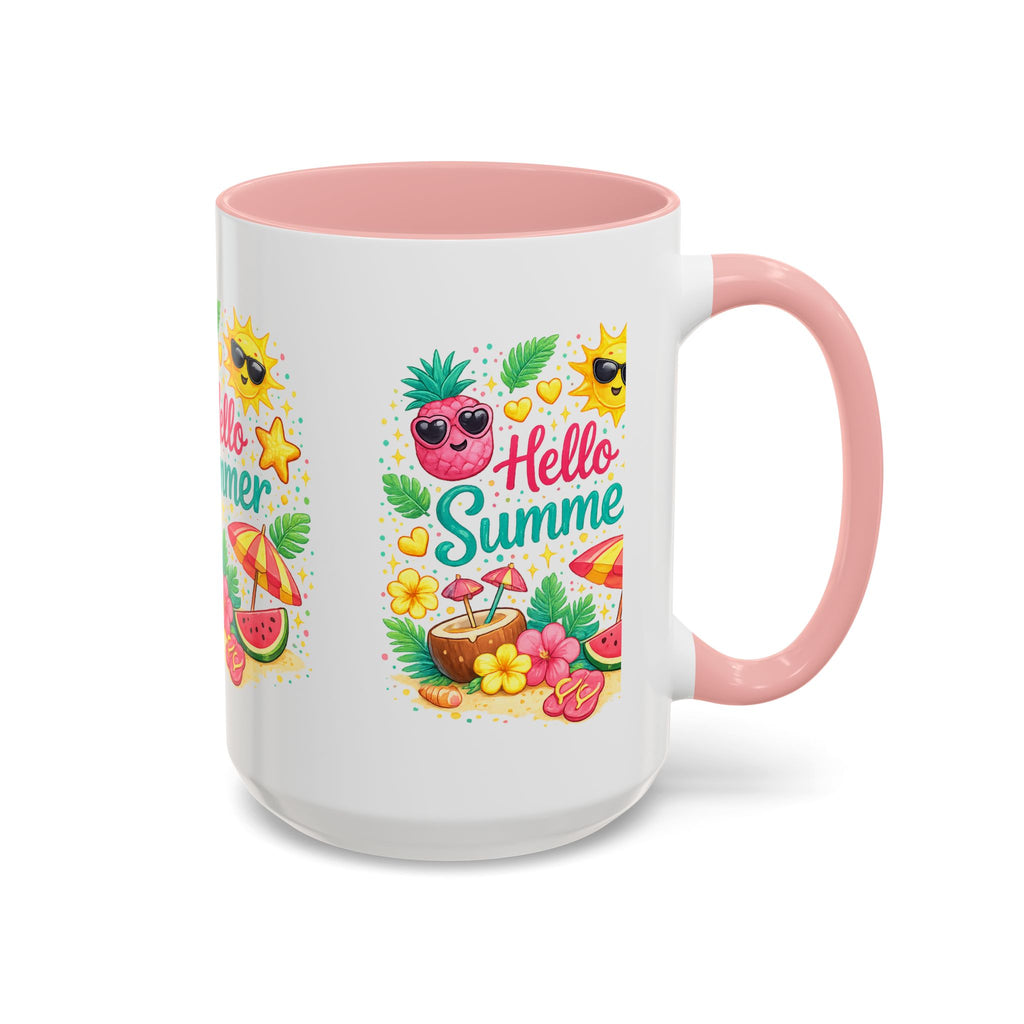 Accent Coffee Mug - Hello Summer