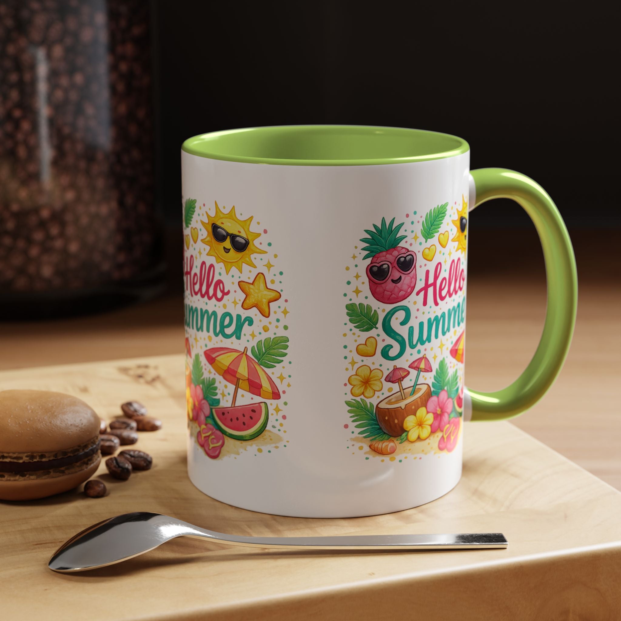 Accent Coffee Mug - Hello Summer
