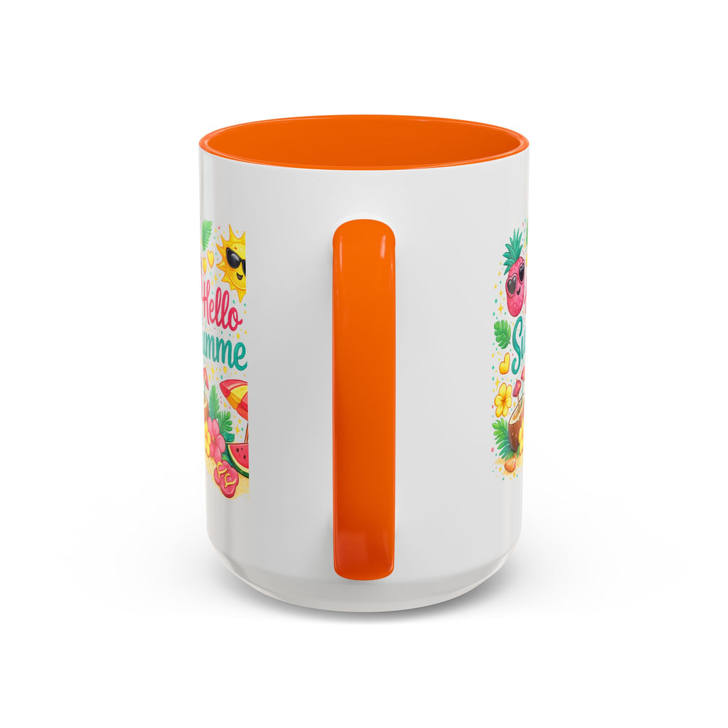Accent Coffee Mug - Hello Summer