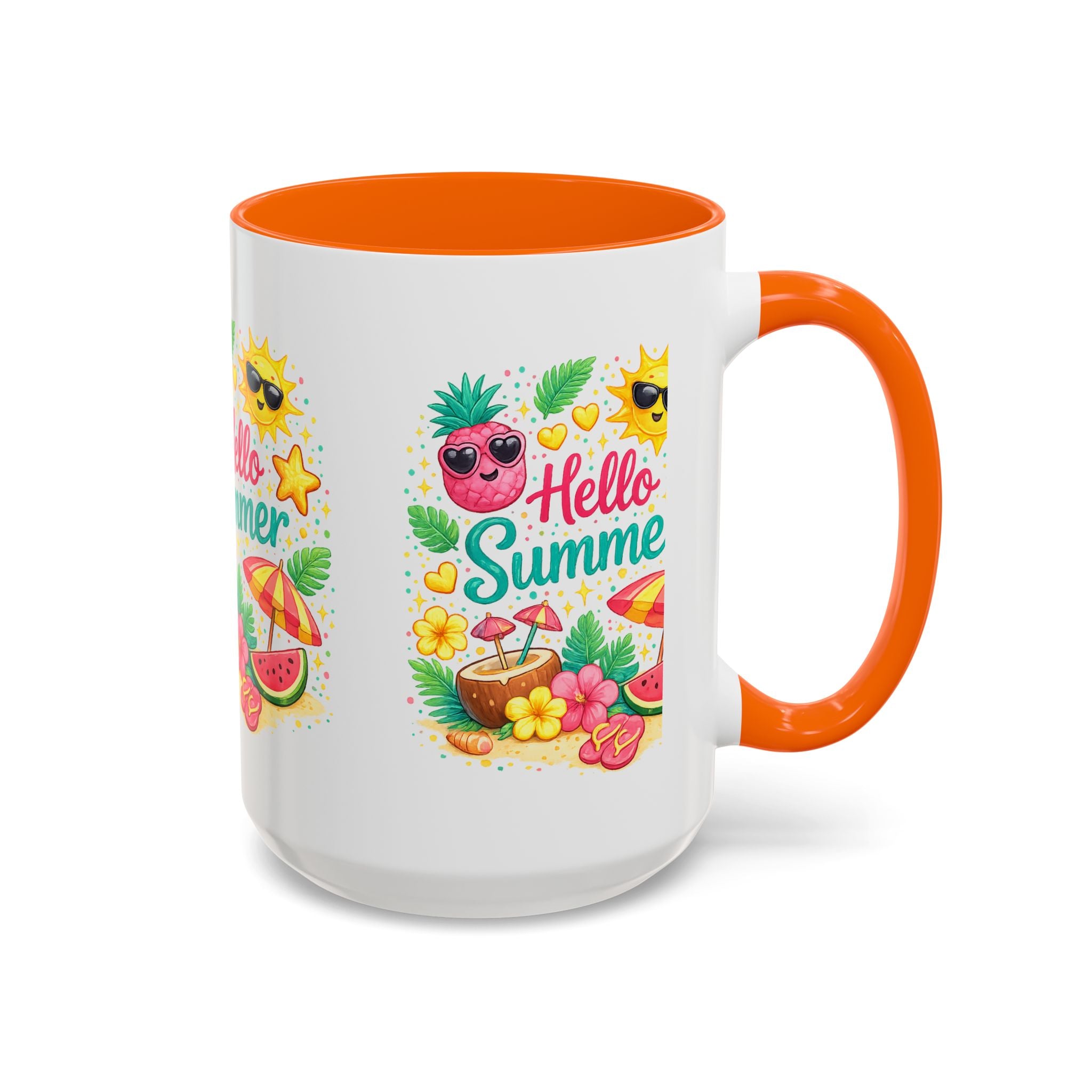 Accent Coffee Mug - Hello Summer