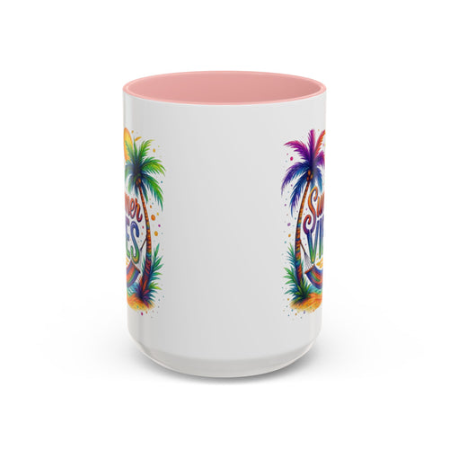 Accent Coffee Mug -Summer Vibes