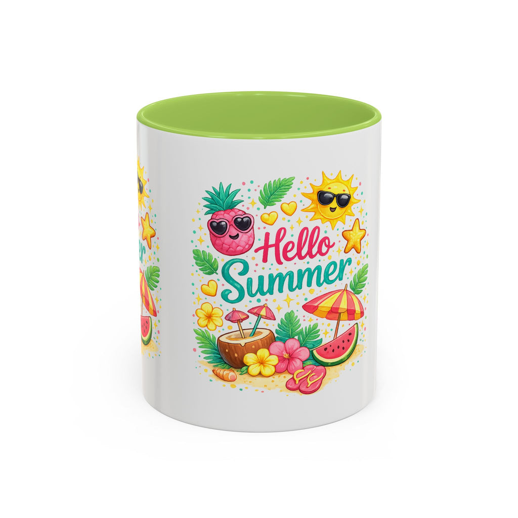 Accent Coffee Mug - Hello Summer