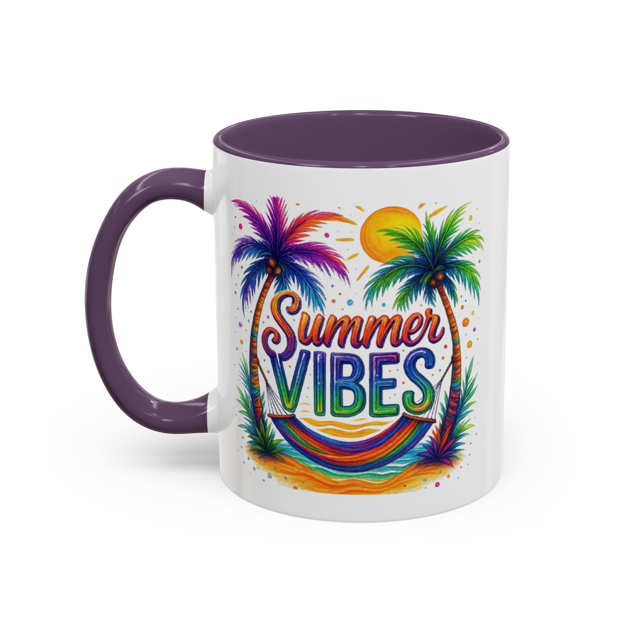 Accent Coffee Mug -Summer Vibes