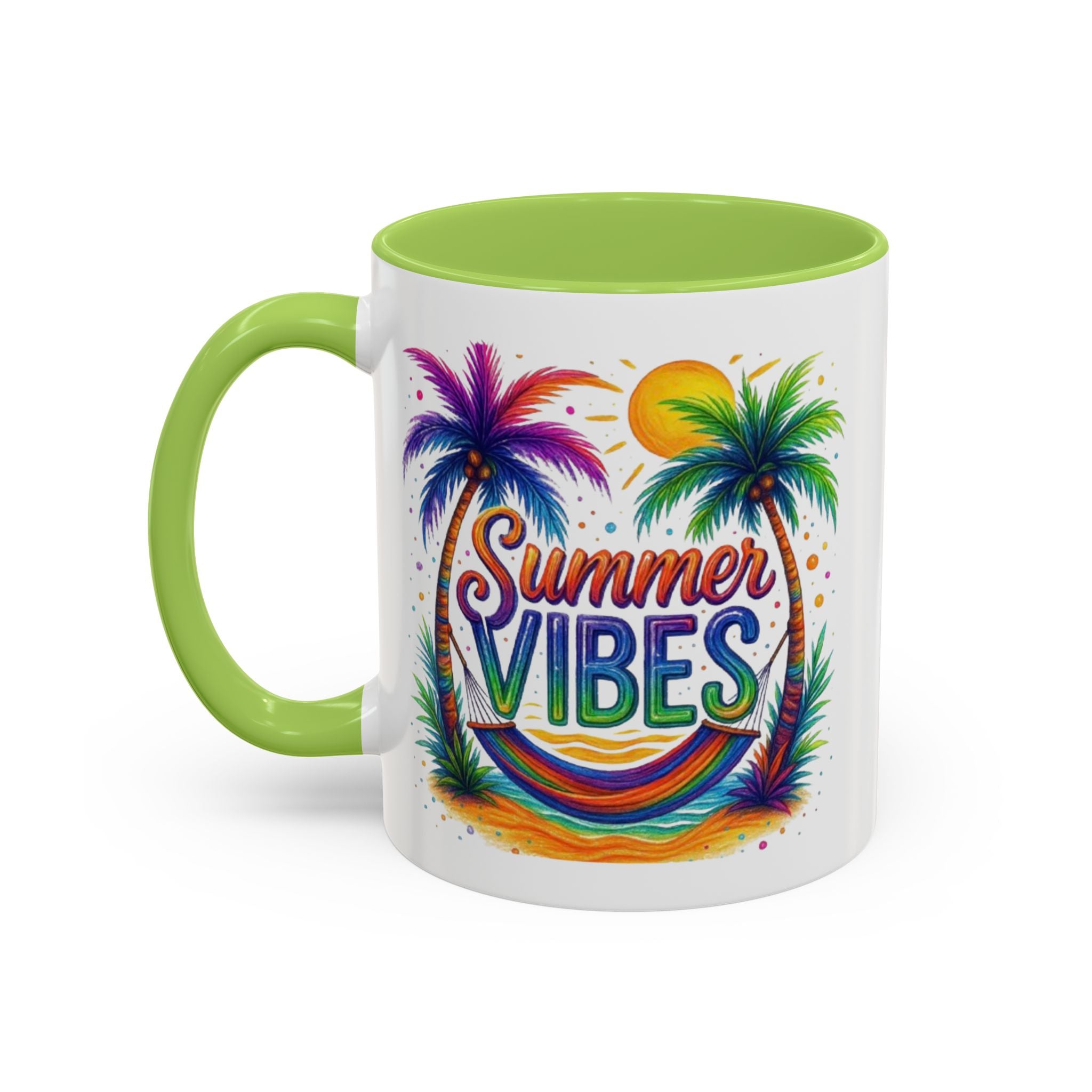 Accent Coffee Mug -Summer Vibes
