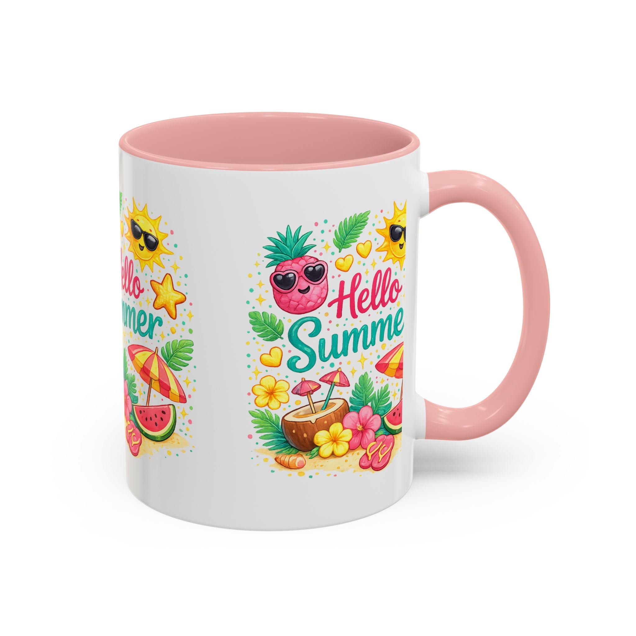 Accent Coffee Mug - Hello Summer