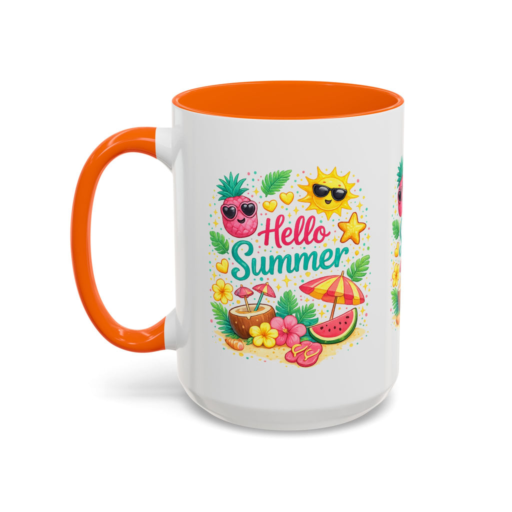 Accent Coffee Mug - Hello Summer