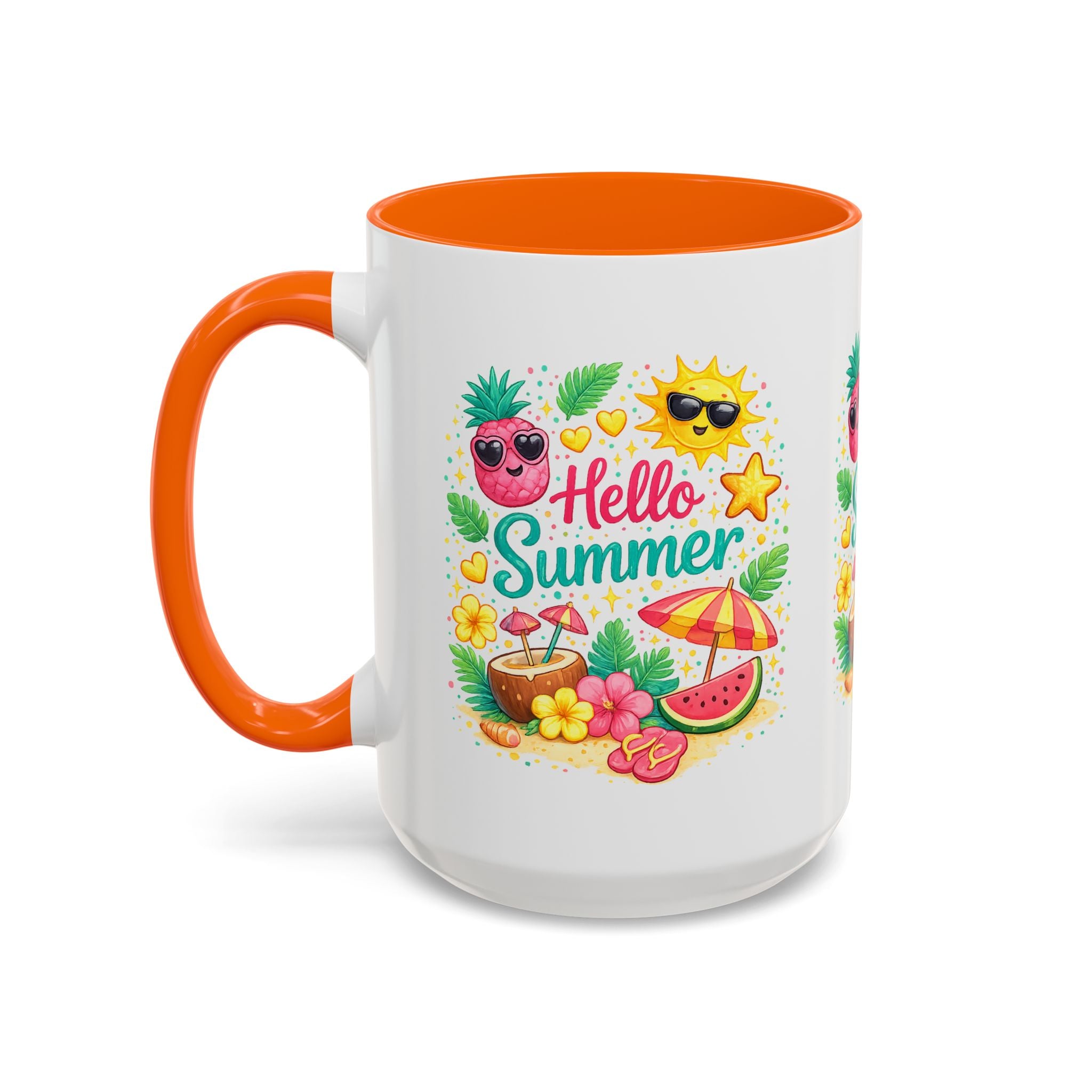 Accent Coffee Mug - Hello Summer