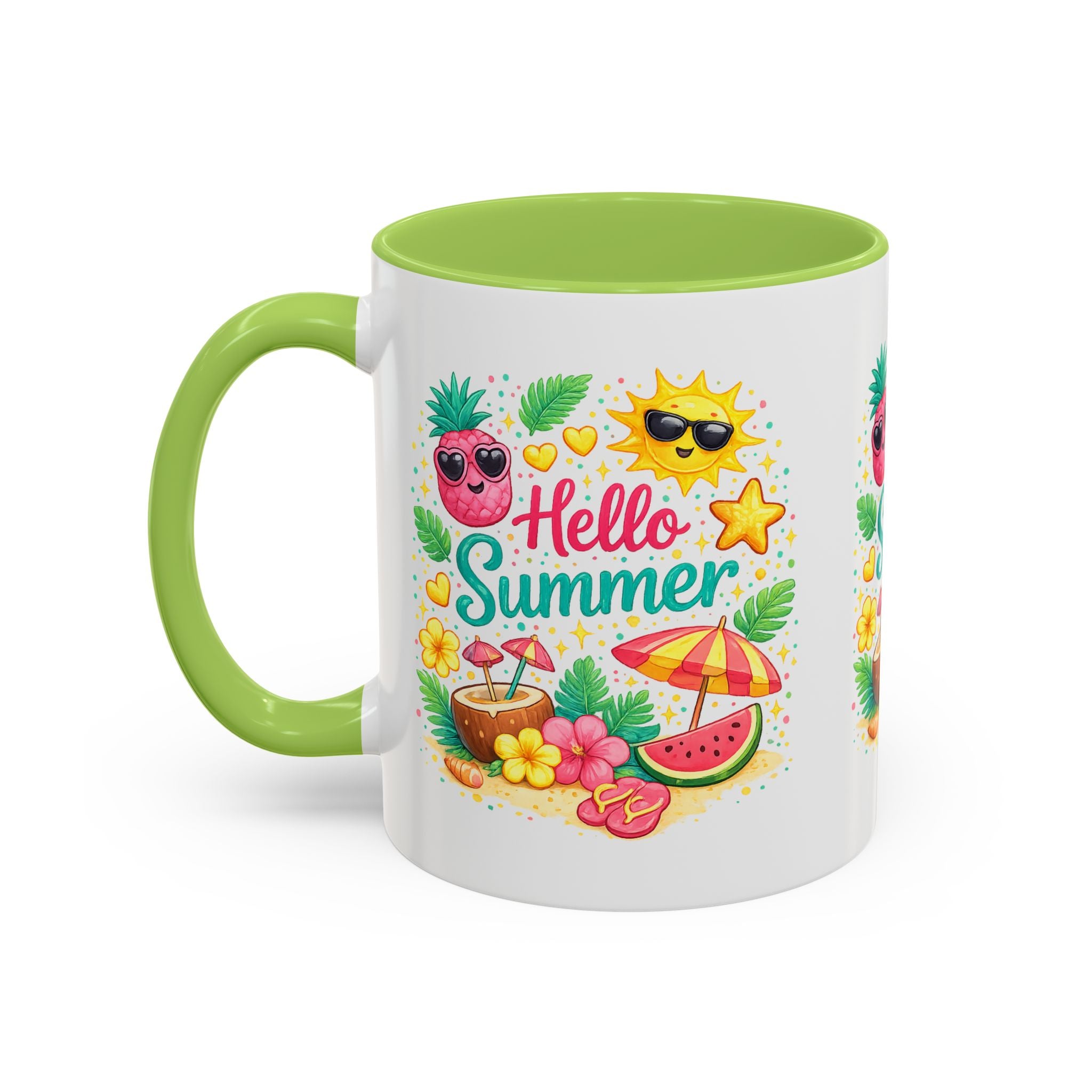 Accent Coffee Mug - Hello Summer
