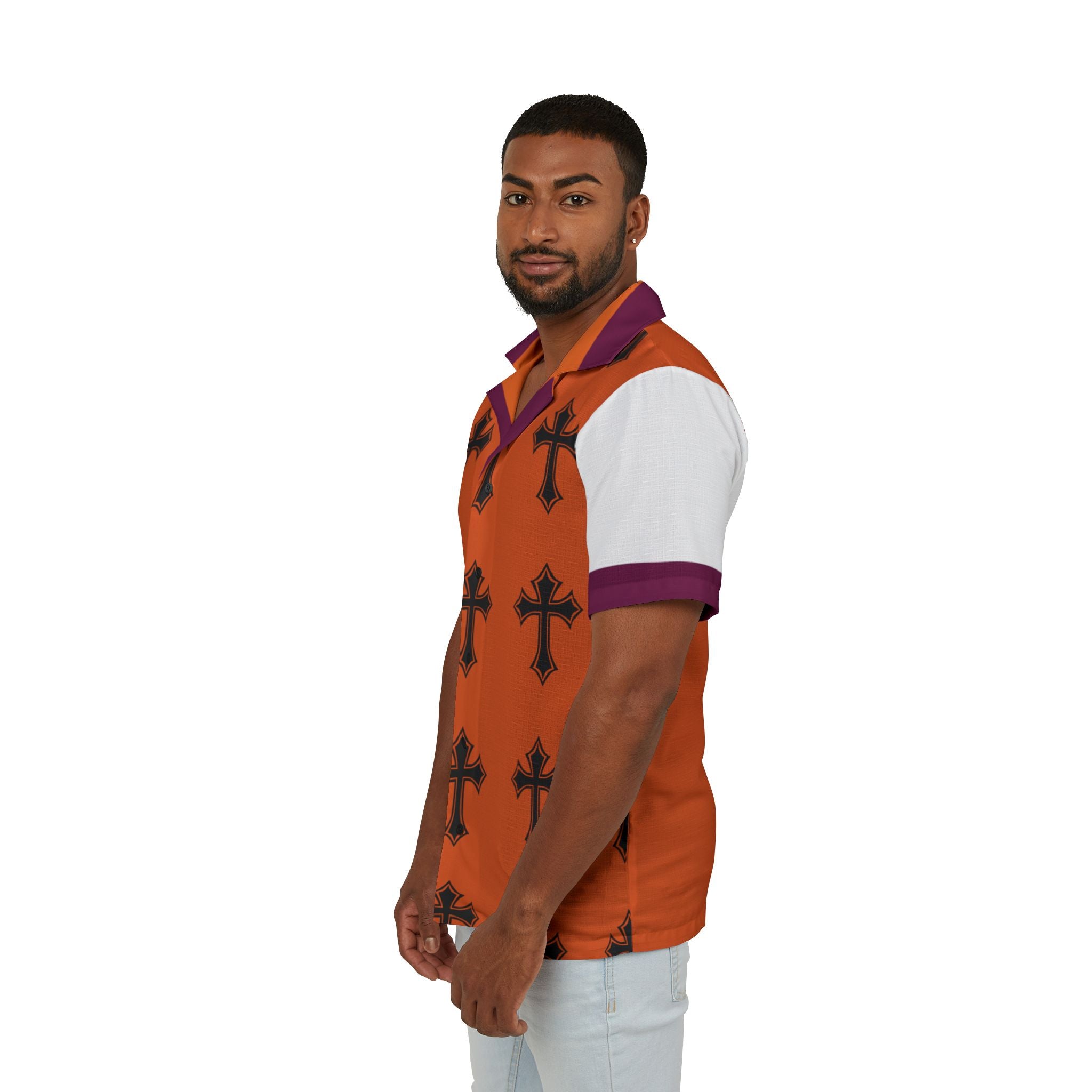 Men's Hawaiian Camp Shirt (AOP)