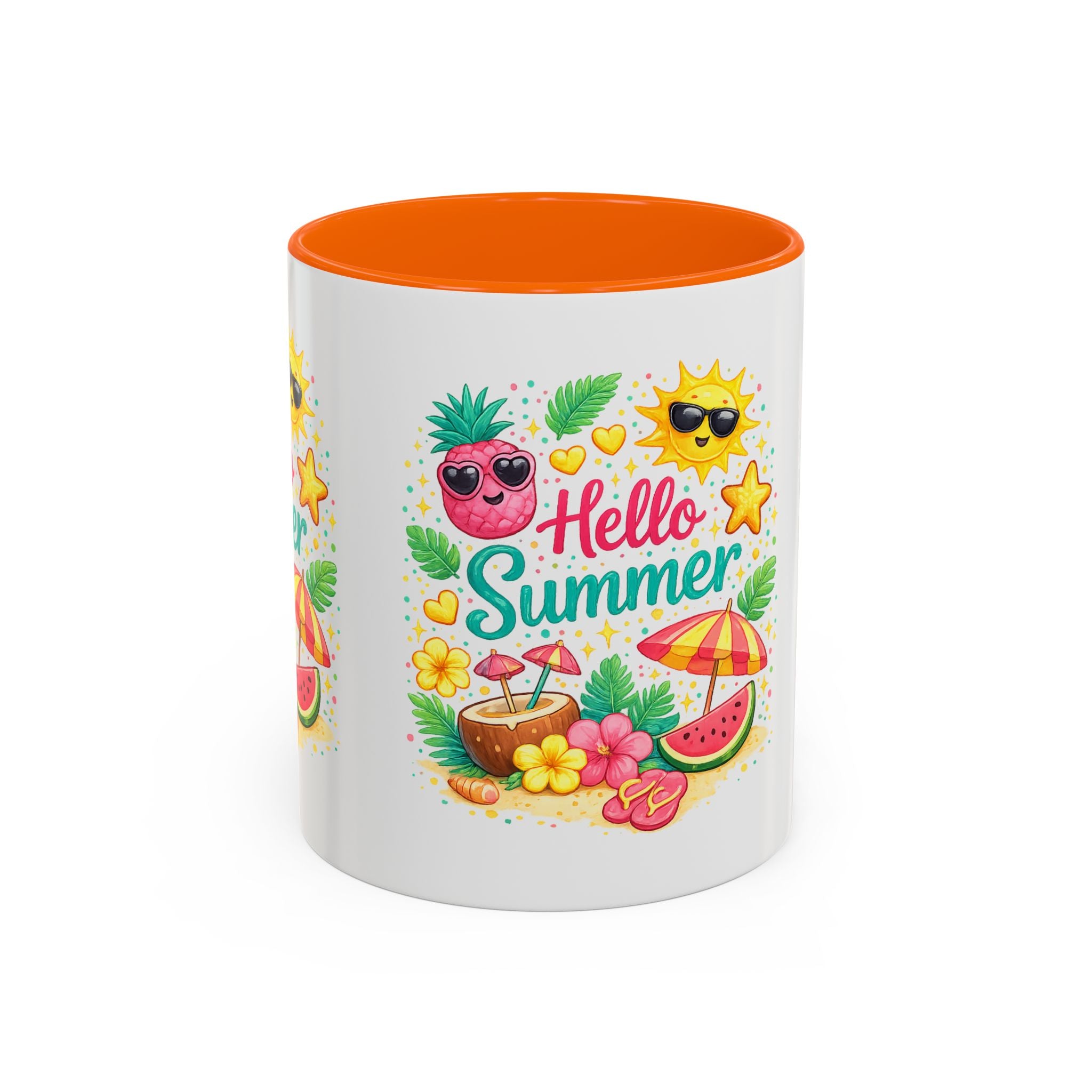 Accent Coffee Mug - Hello Summer