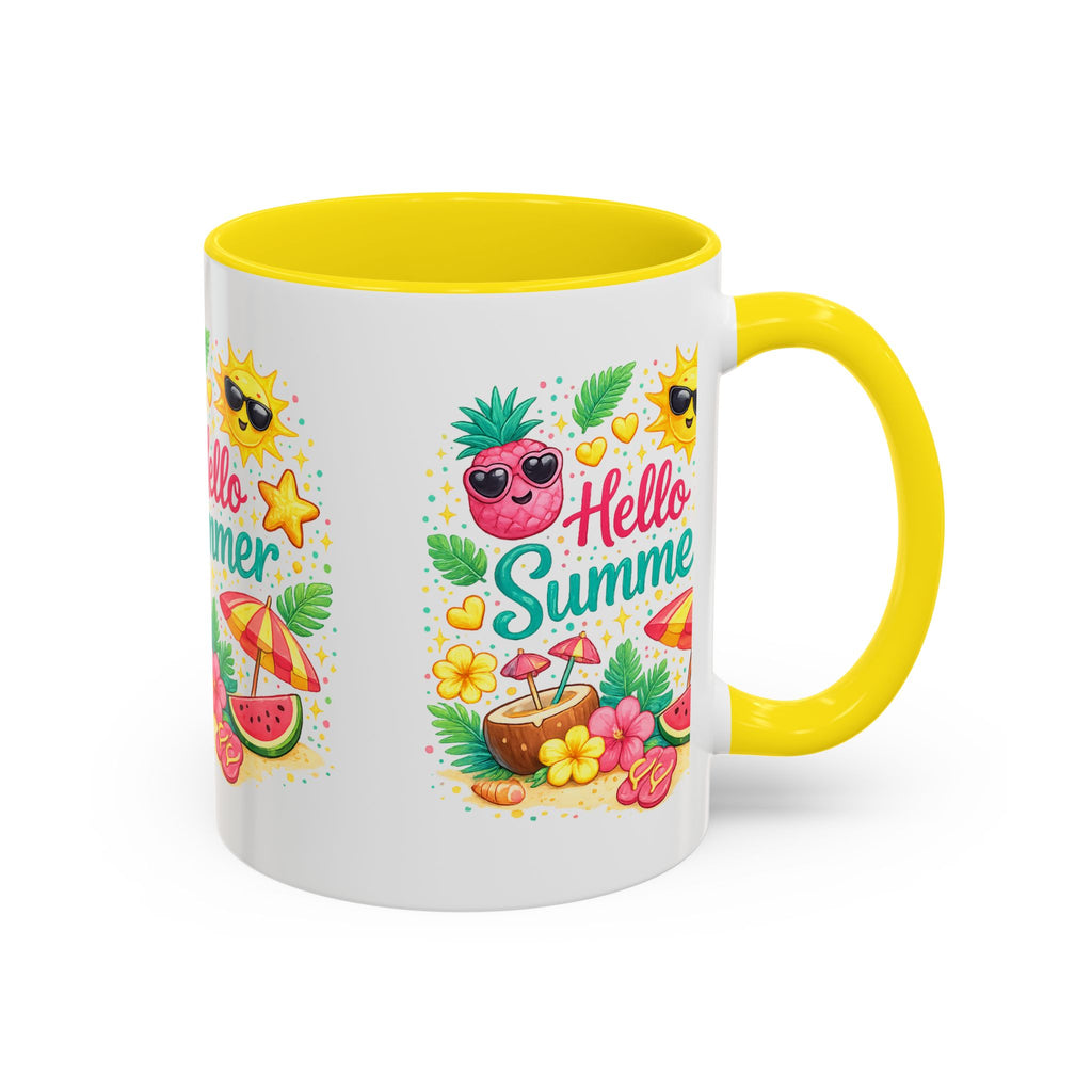 Accent Coffee Mug - Hello Summer