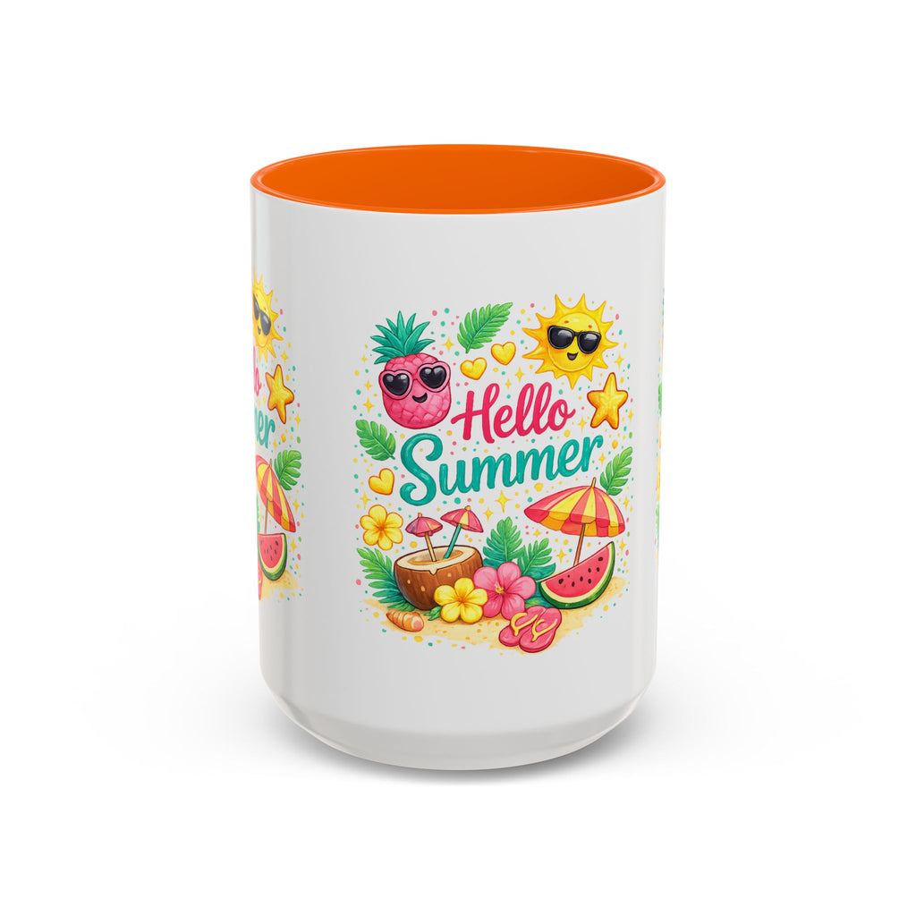 Accent Coffee Mug - Hello Summer