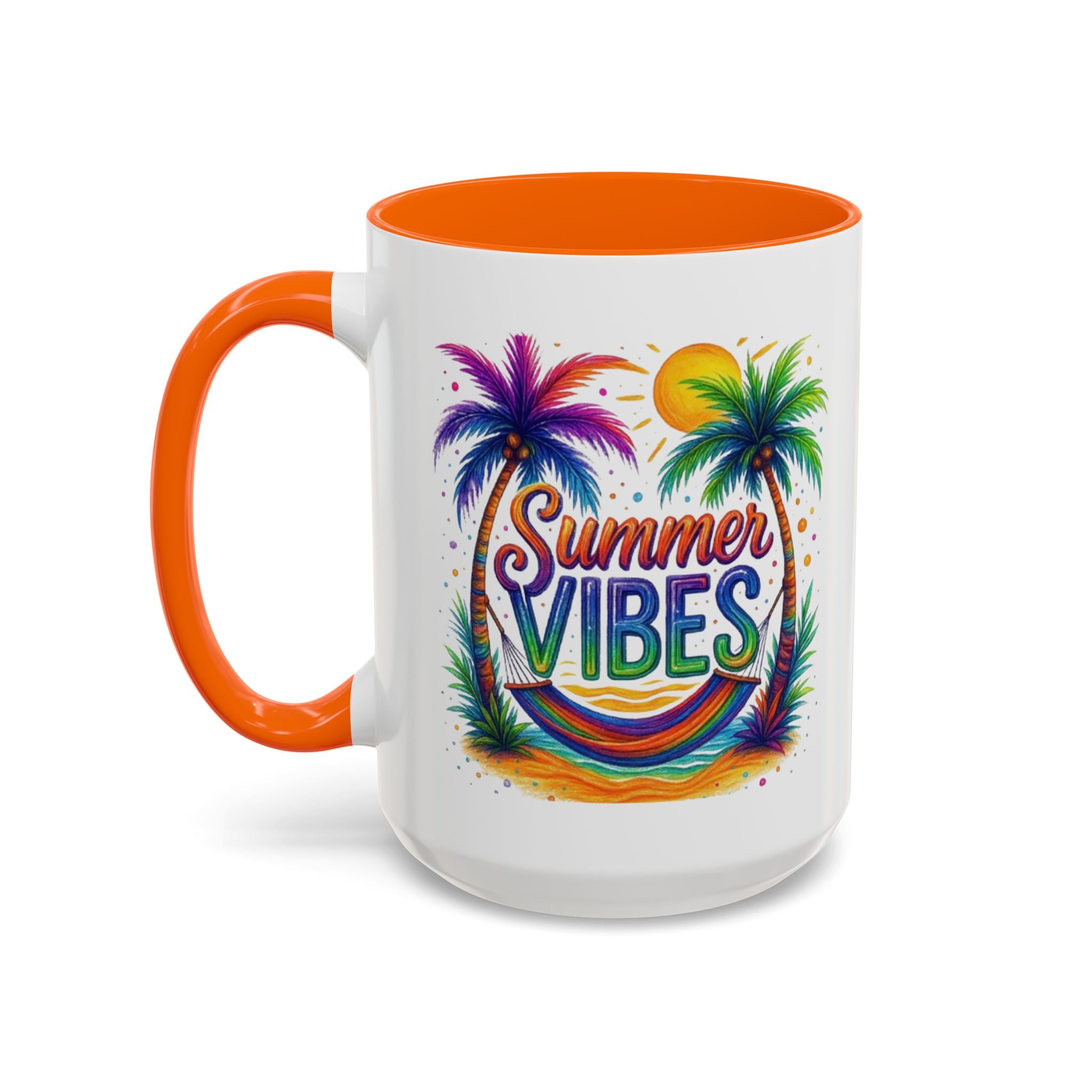 Accent Coffee Mug -Summer Vibes