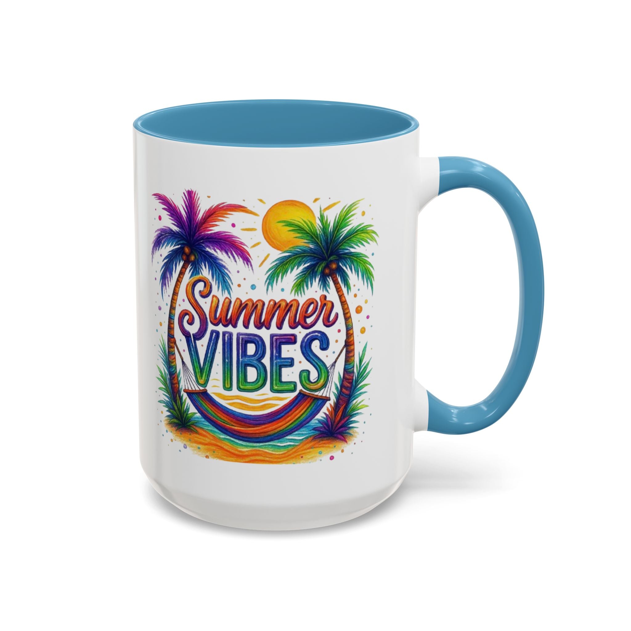 Accent Coffee Mug -Summer Vibes