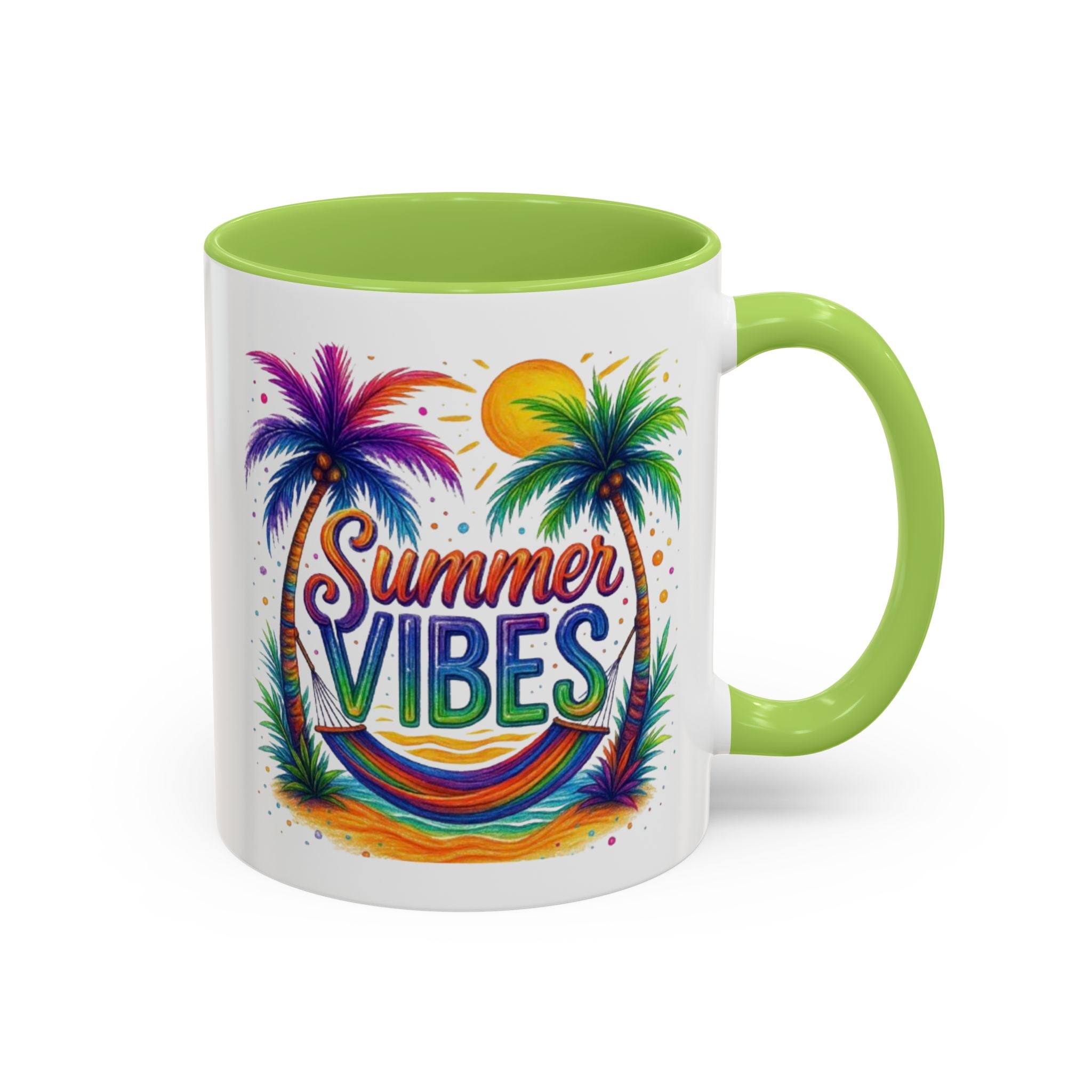 Accent Coffee Mug -Summer Vibes